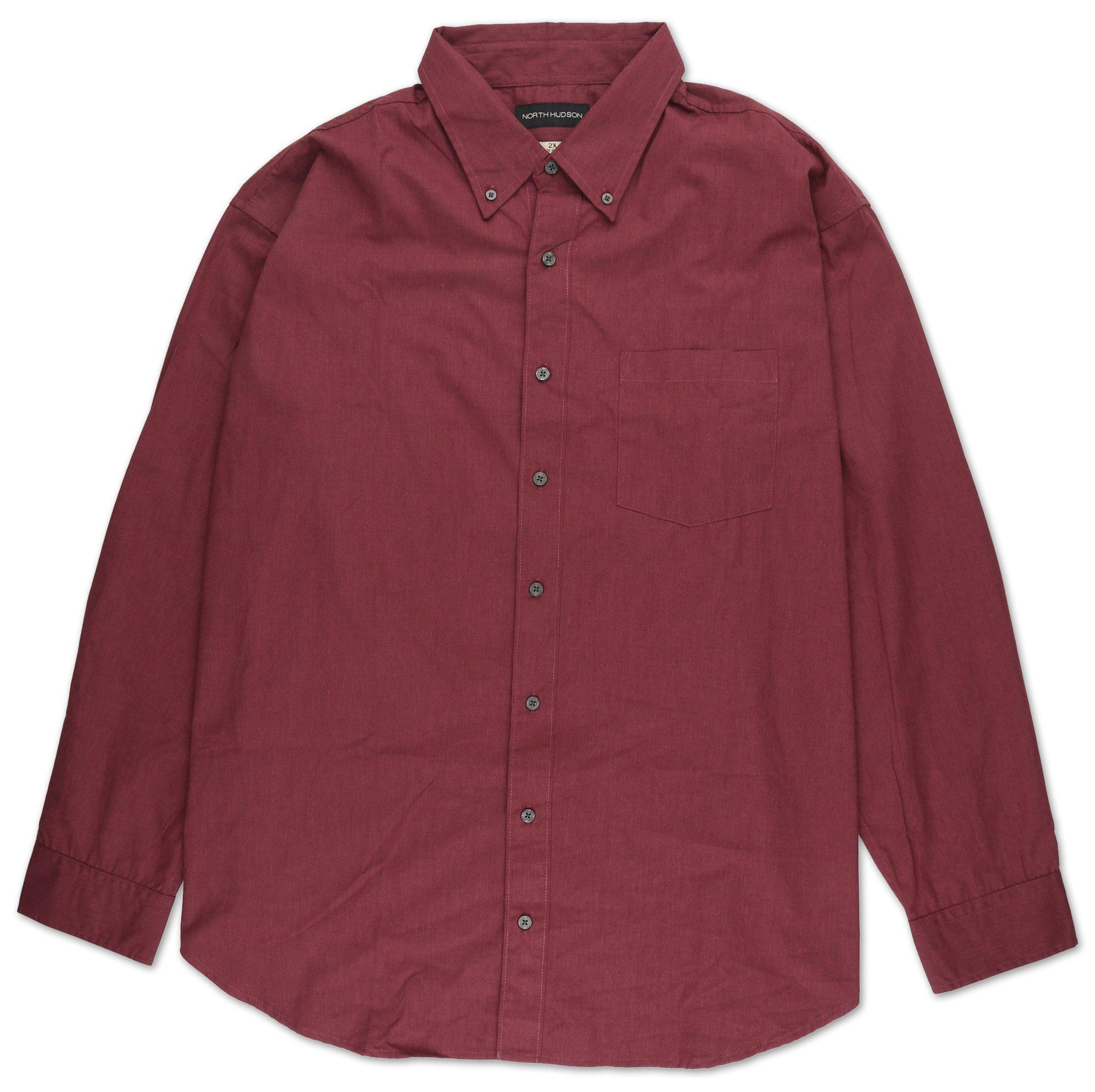 Big Men's Solid Button Down Shirt Bealls