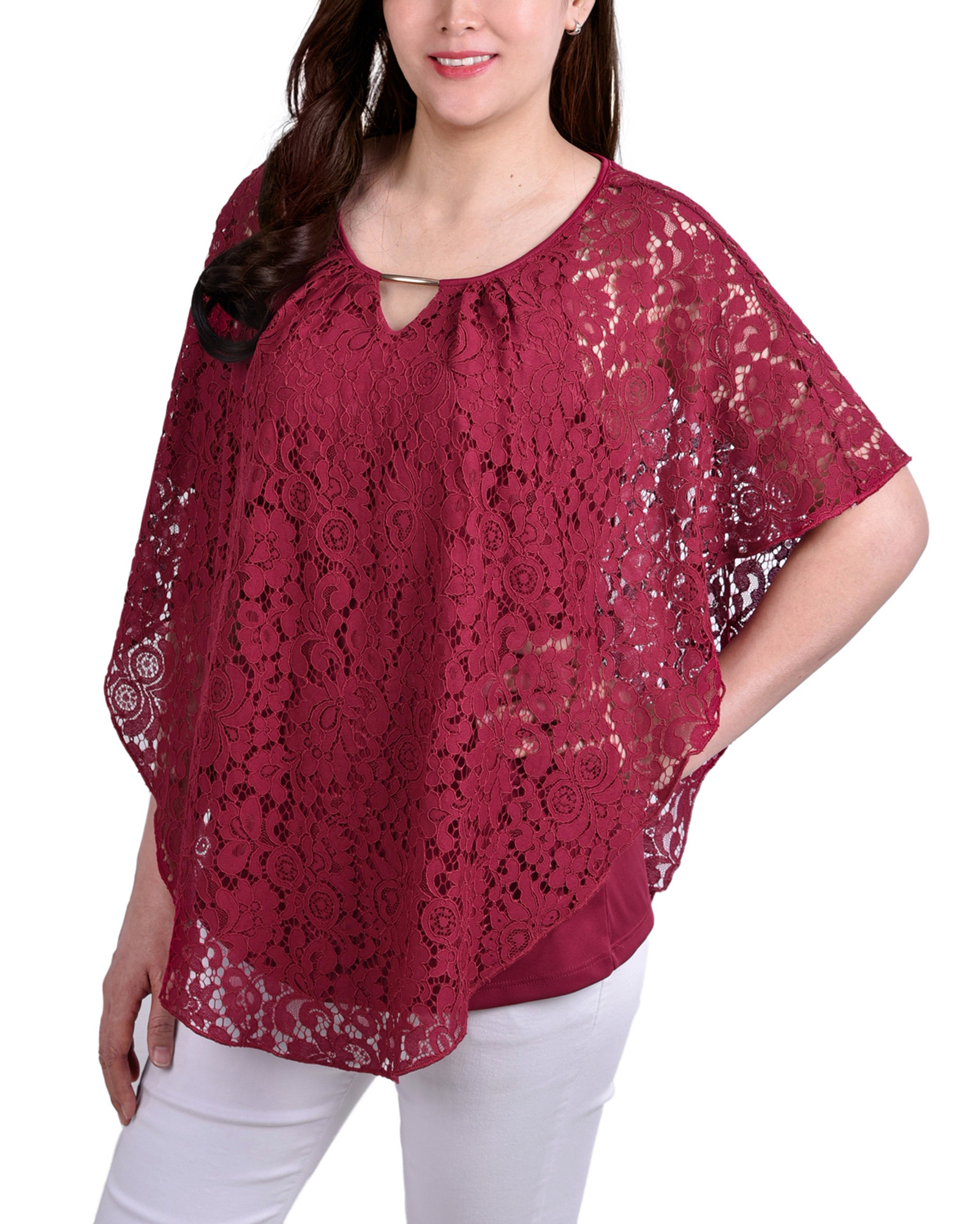 chinese dress ladies Moon Child Sheer Poncho in White