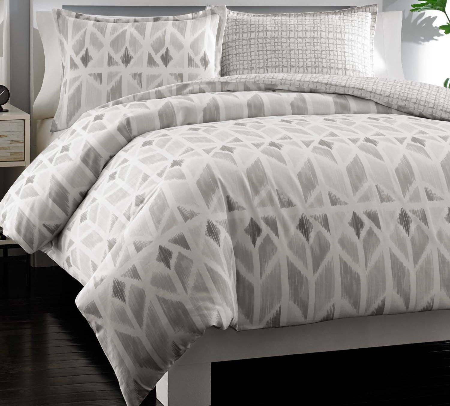 Photos - Bed Linen City Scene Grayson 3-pc. Full/Queen Duvet