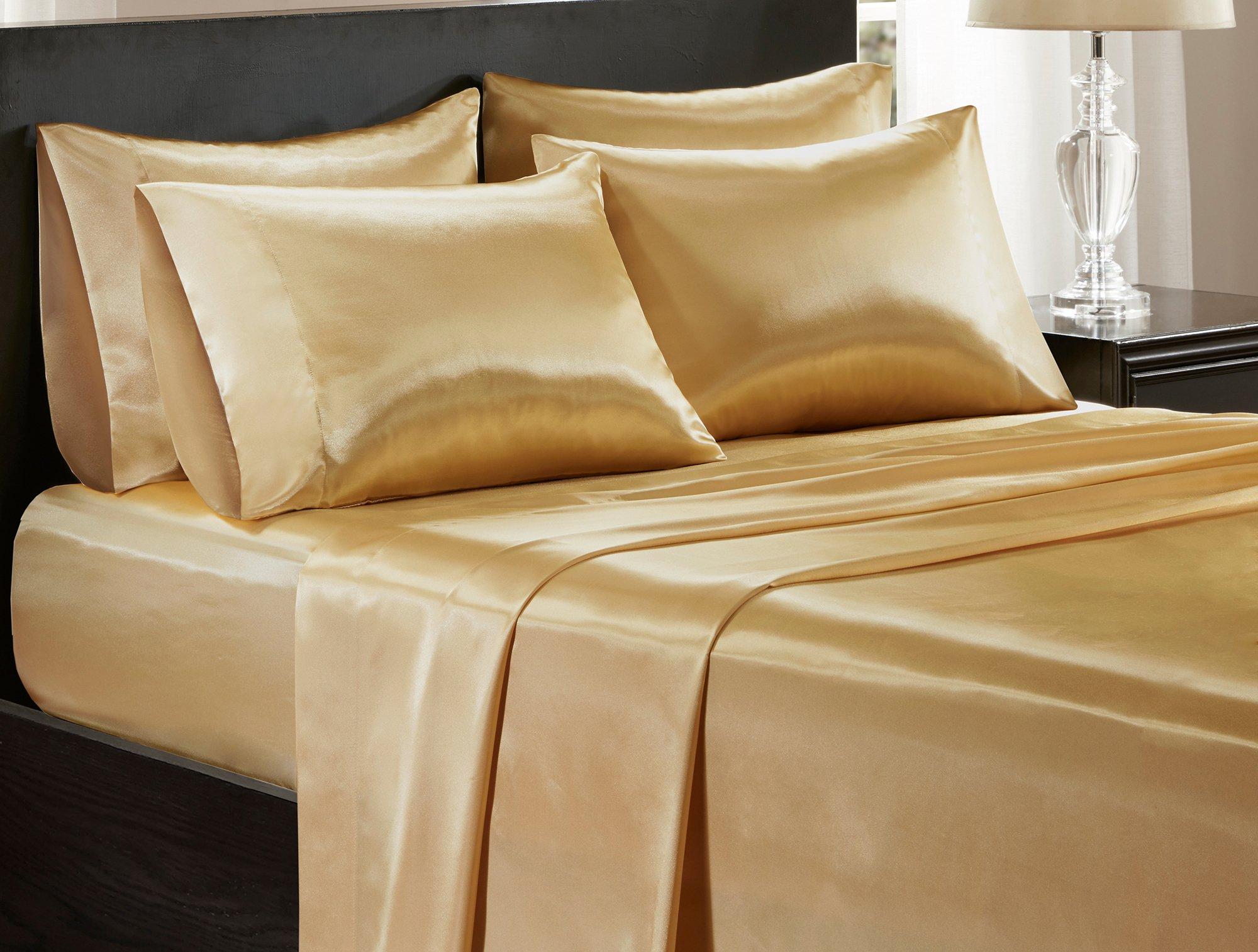 Photos - Pillowcase Madison Park Essentials Wrinkle Free Sheet Set