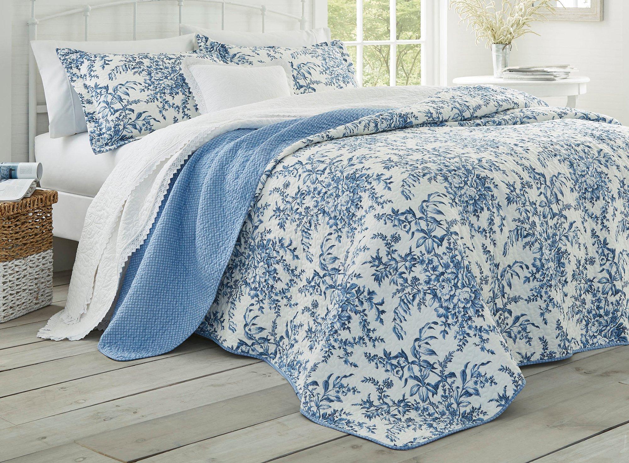 Laura Ashley Bedford Quilt Set