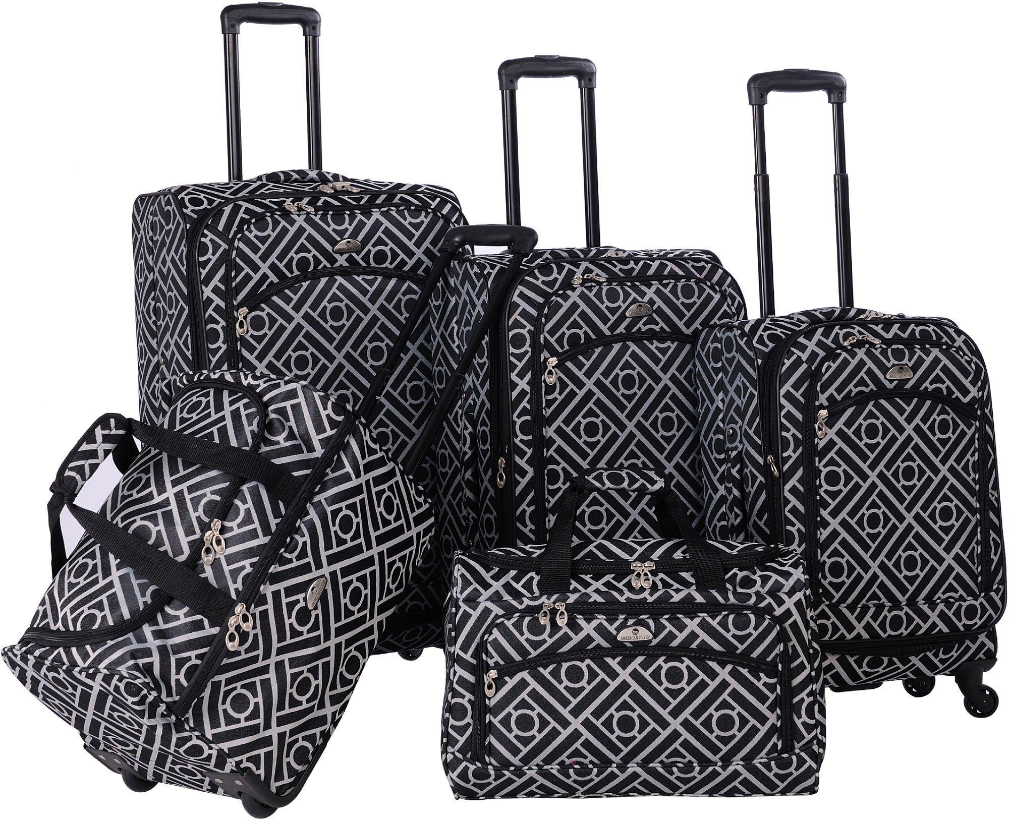 Photos - Travel Accessory American Flyer 5-pc. Astor Spinner Luggage Set 