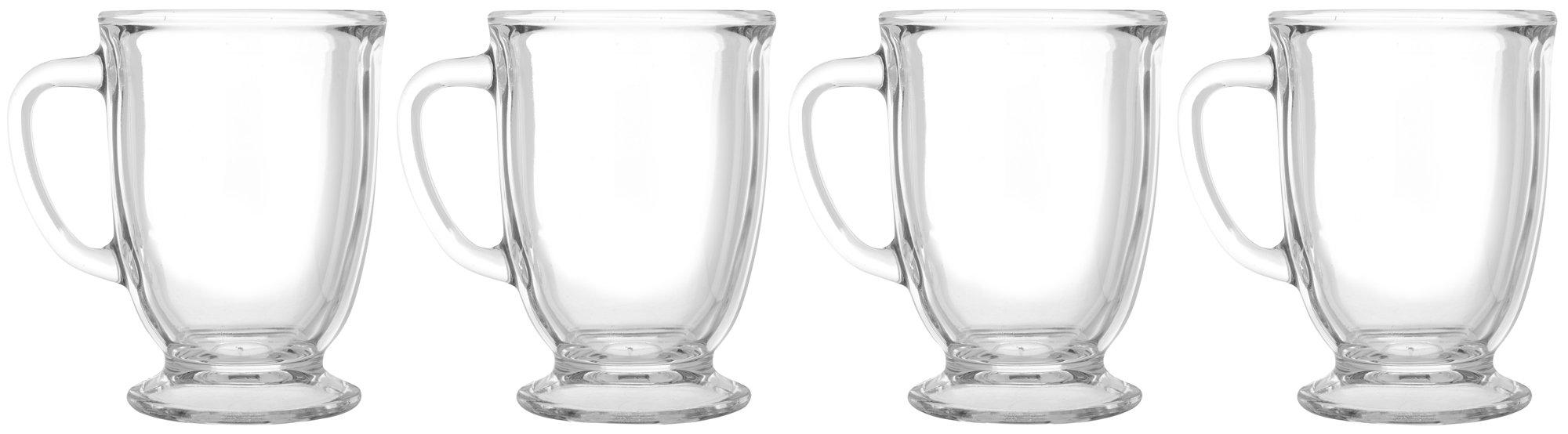 Libbey 4-pc. 16oz Kona Glass Mug Set