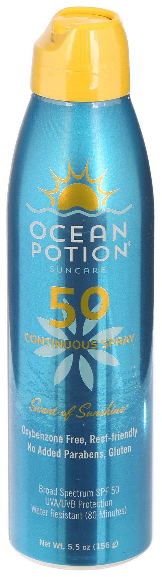 Ocean Potion SPF 50 Sunscreen Spray