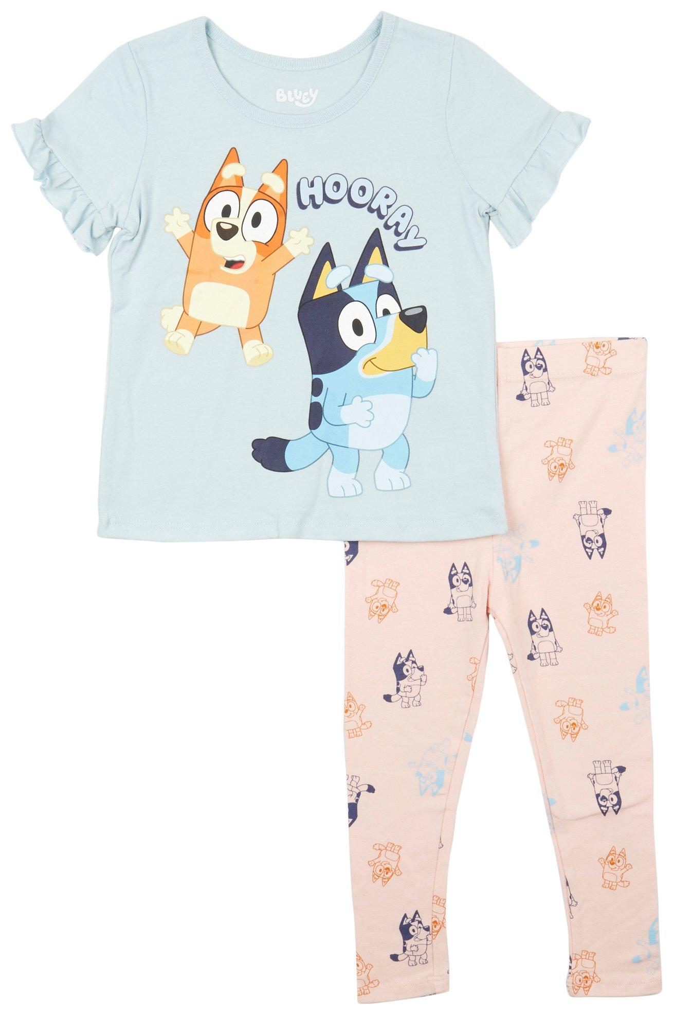 Bluey Toddler Girls 2-pc. Graphic Print Top Pants Set
