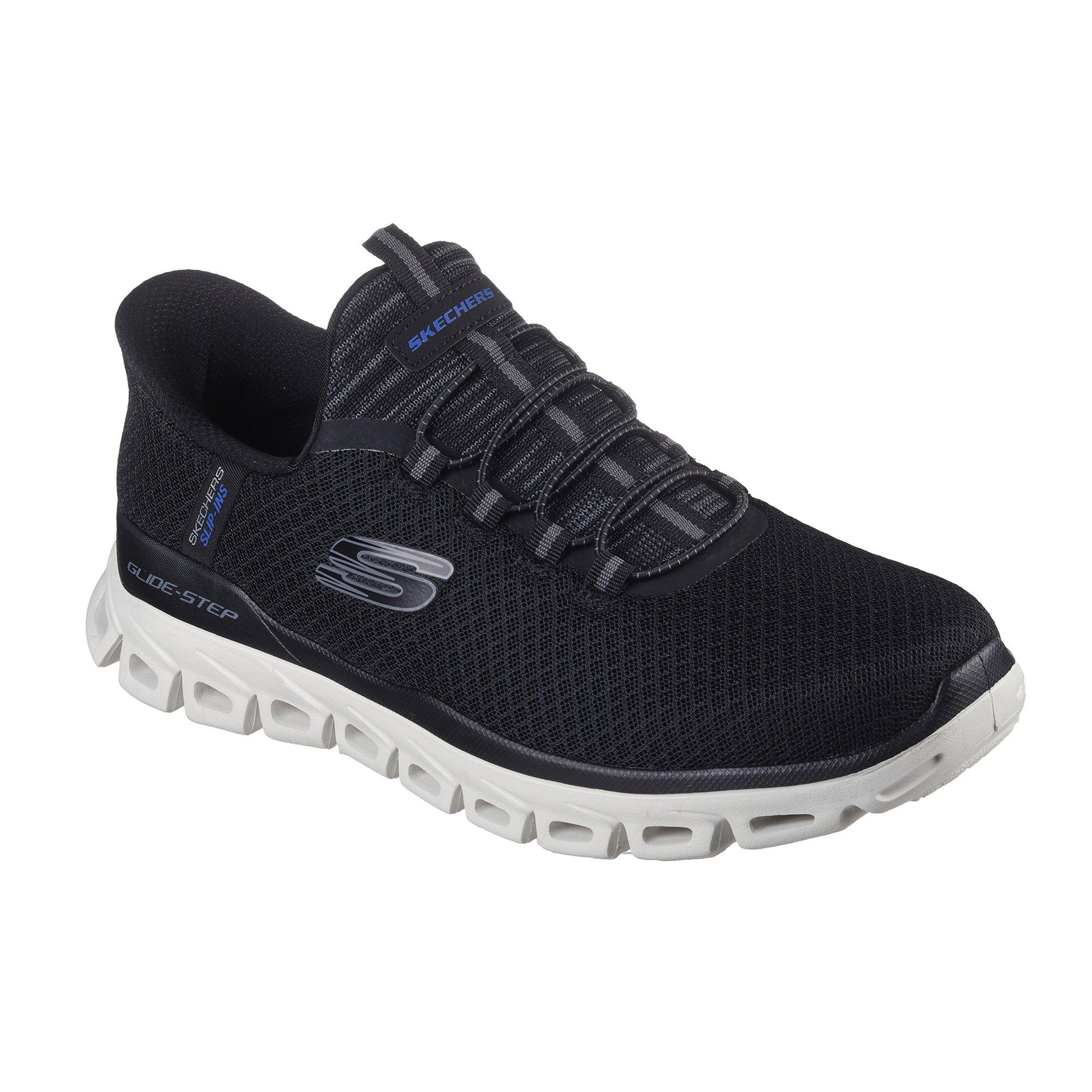 Skechers Mens Slip-ins Glide Step Noxus Athletic Shoes
