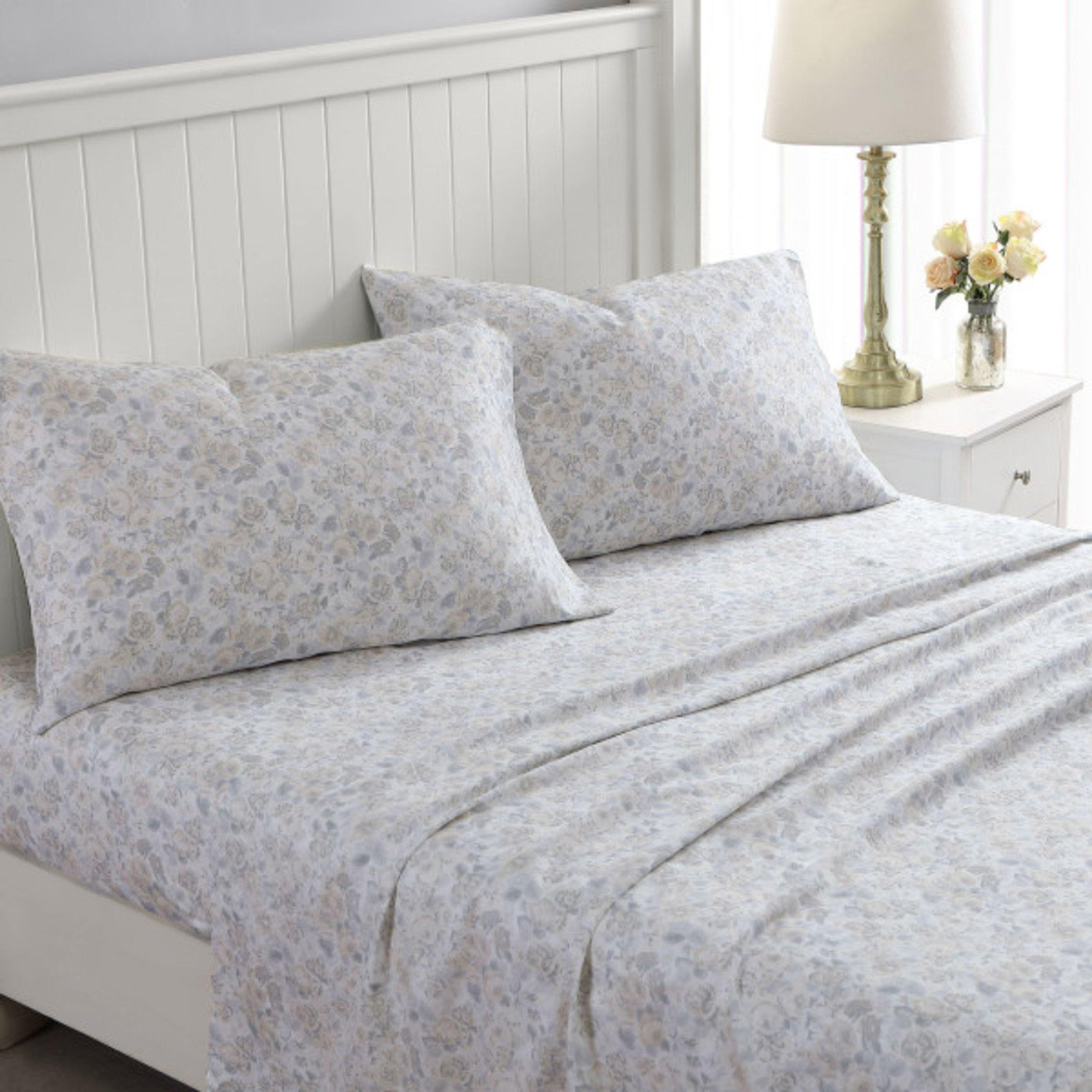 Laura Ashley Quartet Cotton Sateen Sheet Set