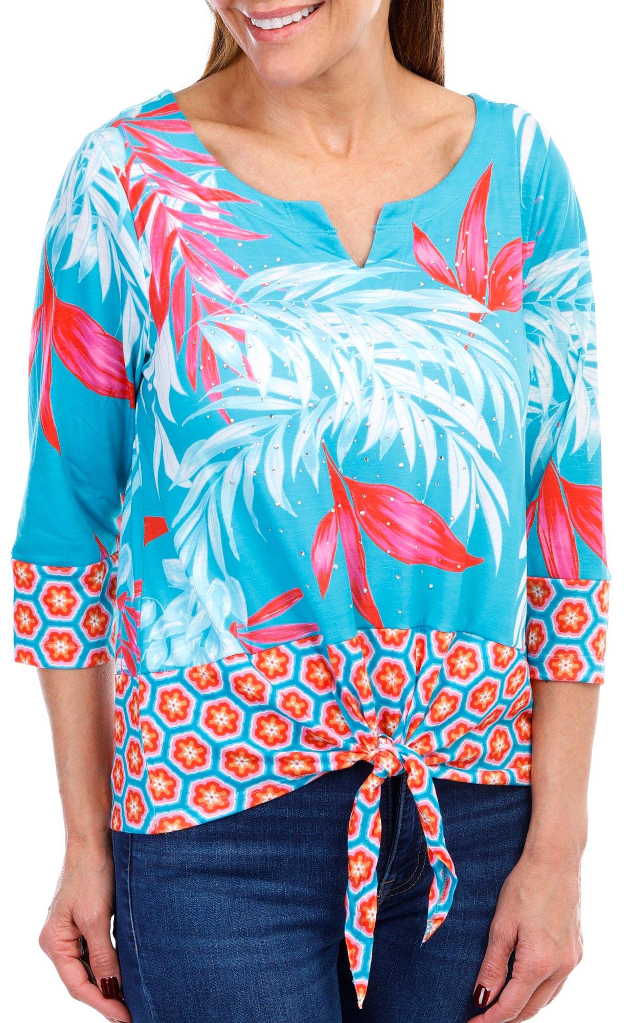 Women's Floral Print Top