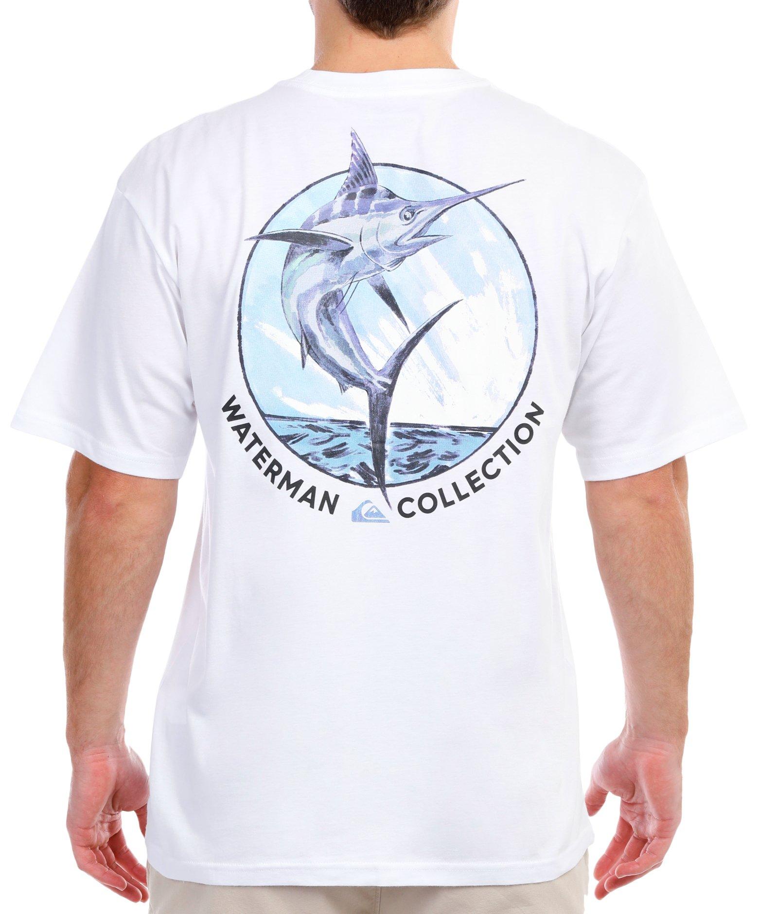 Quiksilver Watermen Mens Graphic Short Sleeve T-Shirt