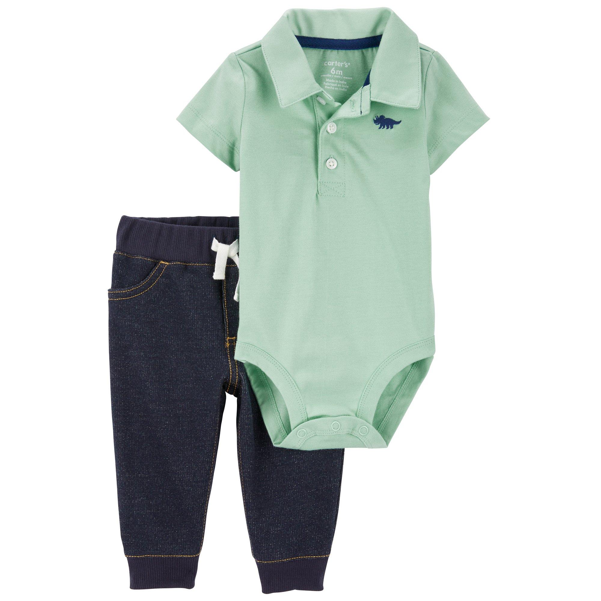 Carters Baby Boys Bodysuit and Pants Set