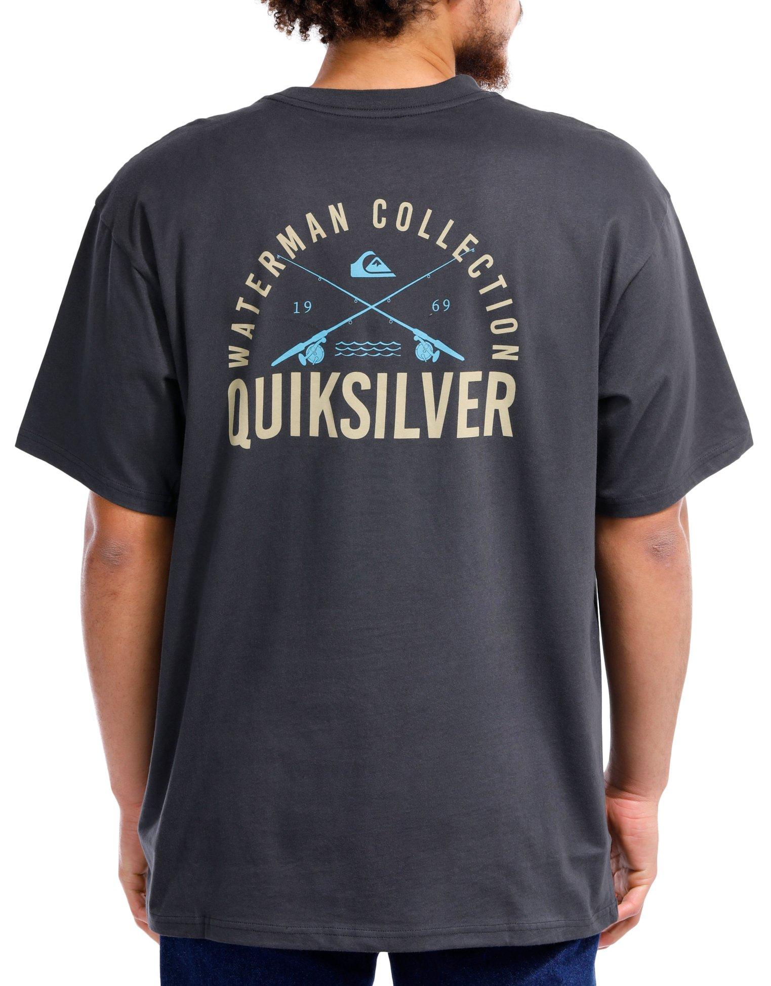 Quiksilver Watermen Mens Graphic Short Sleeve T-Shirt