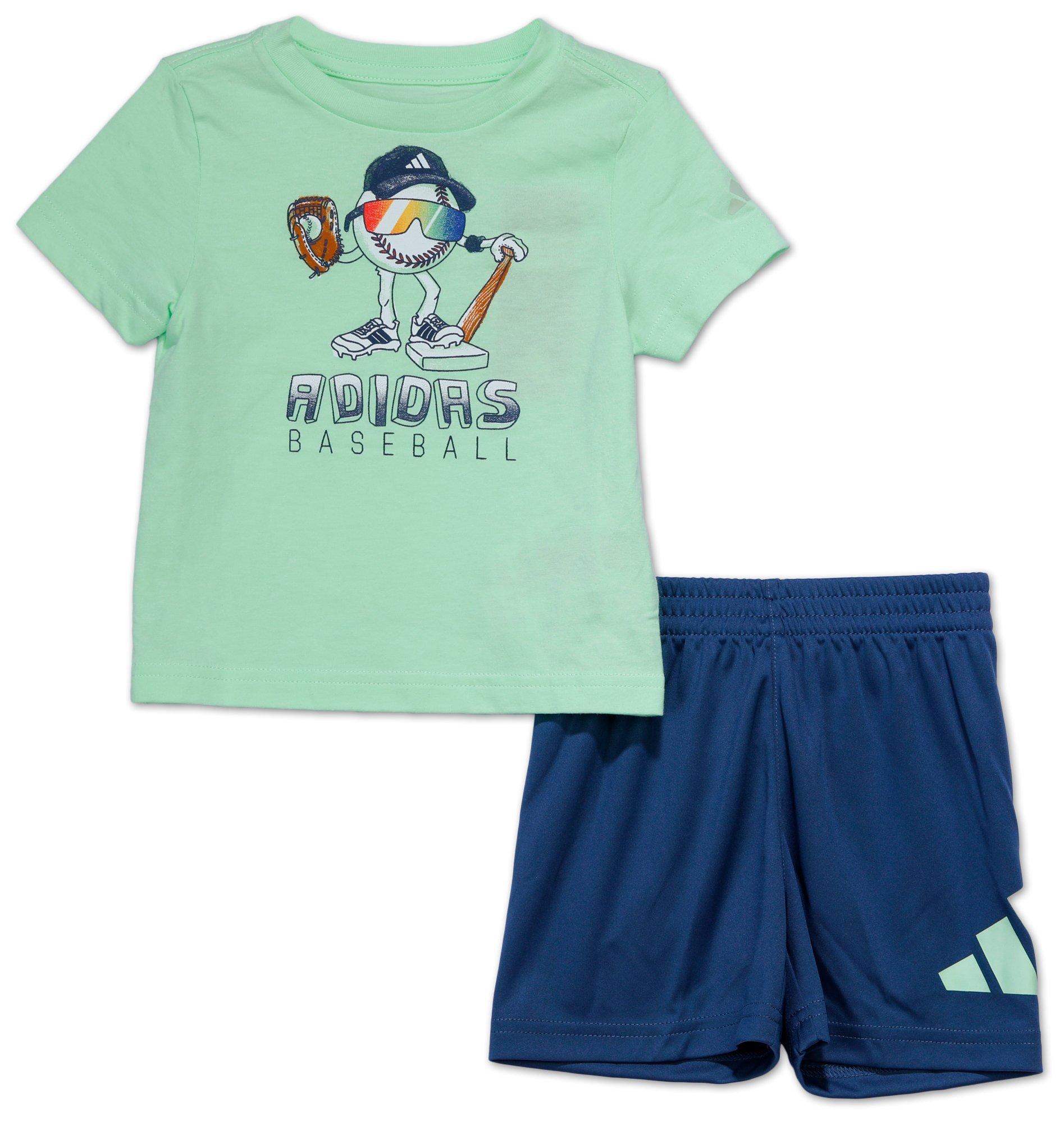 Baby Boys Active 2 Pc Shorts Set
