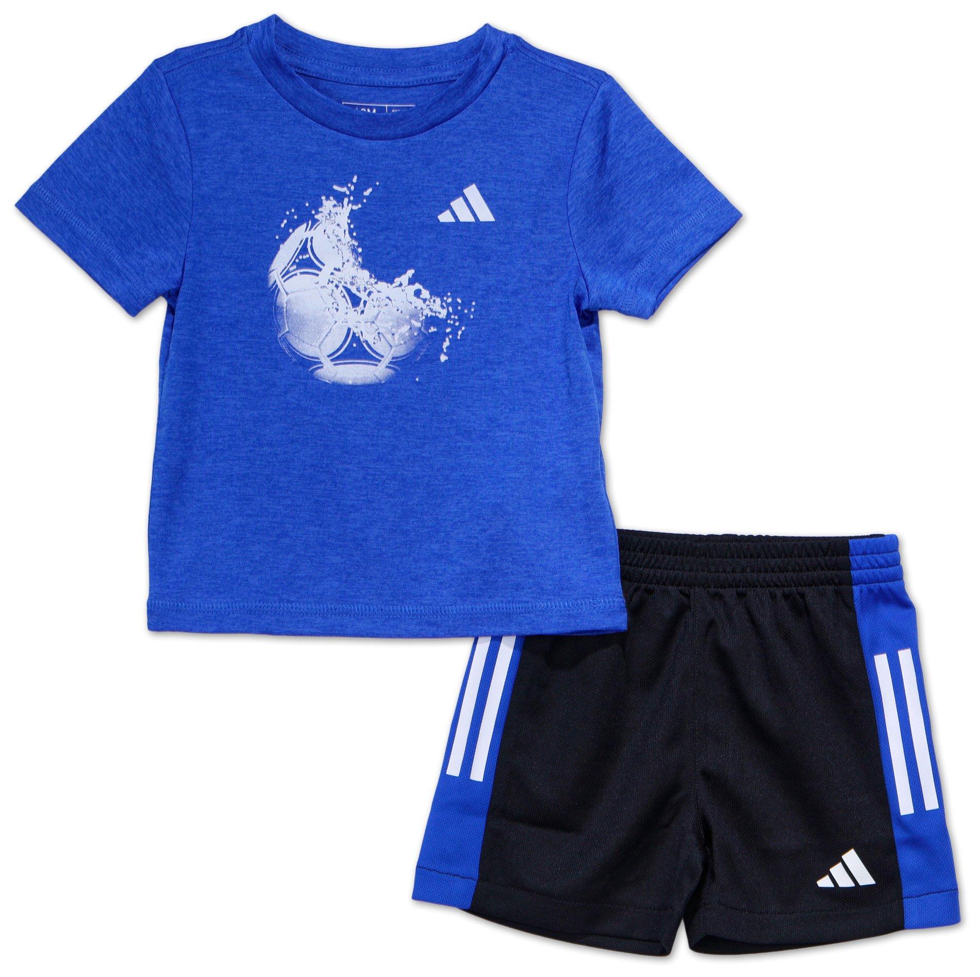 Baby Boys Active 2 Pc Shorts Set