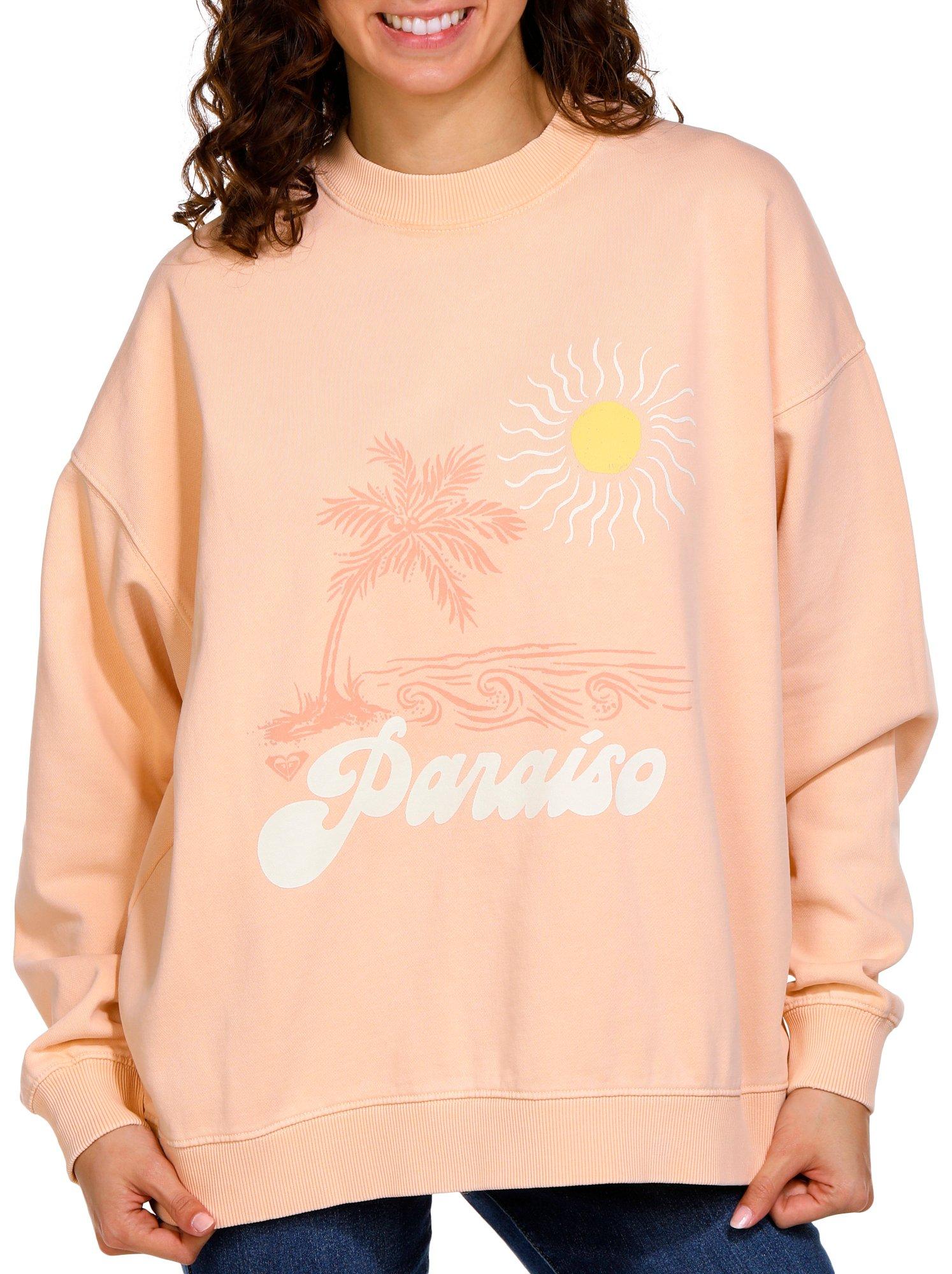 Roxy Juniors Lineup Crew Neck Sweater
