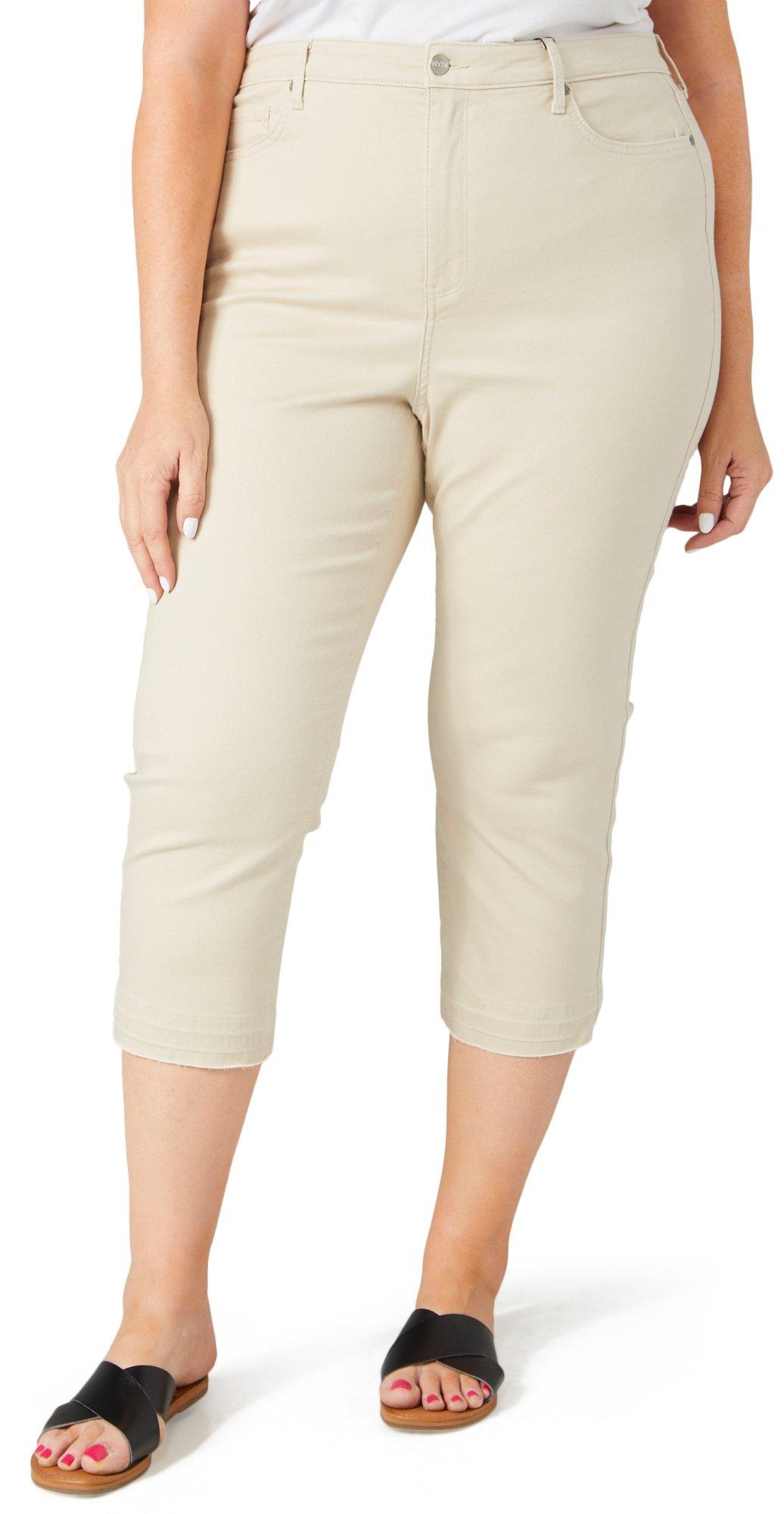 NYDJ Plus Released Hem Chloe Capri Jeans