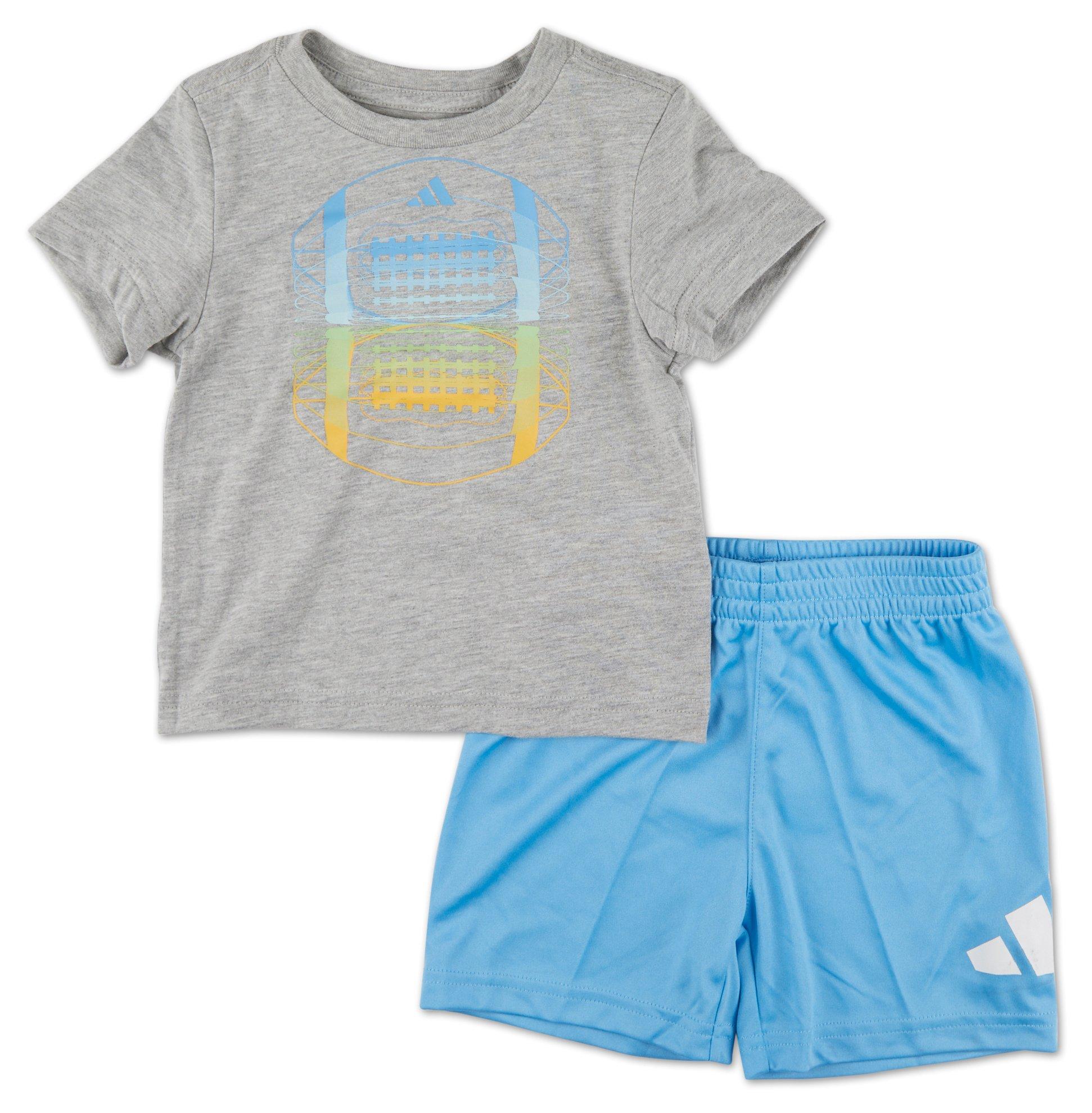 Baby Boys Active 2 Pc Shorts Set