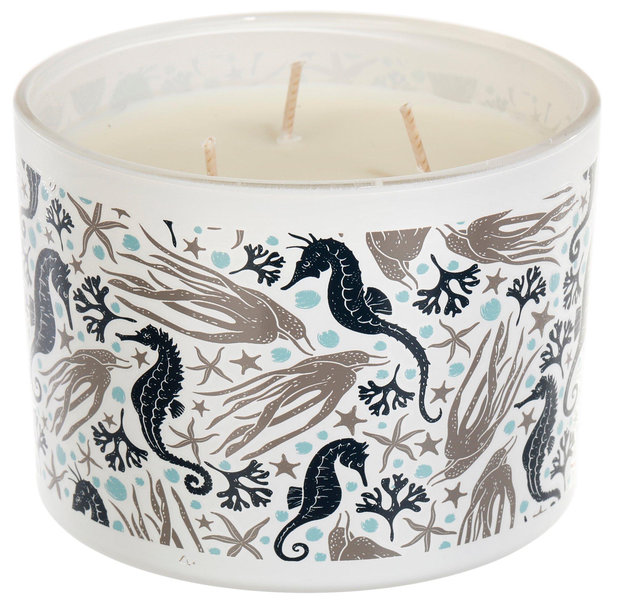 Primitives by Kathy Sea Life Candle, 14 Oz.
