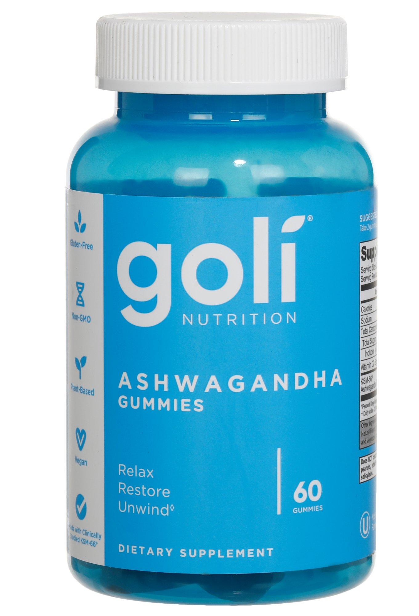 Goli Ashwagandha Supplement Gummies