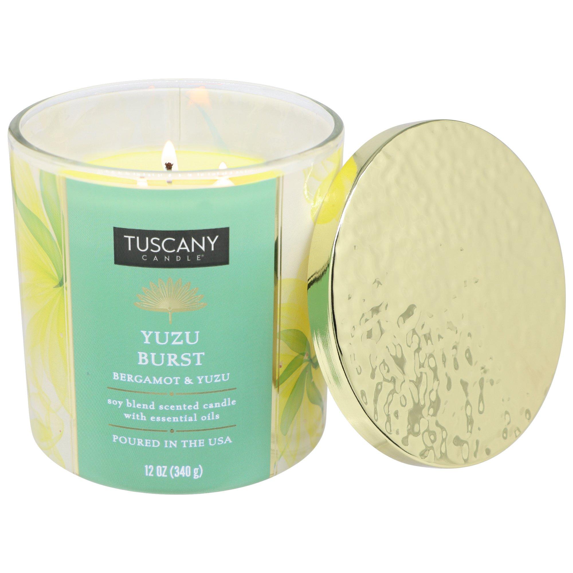 Tuscany 12 oz. Yuzu Burst Jar Candle