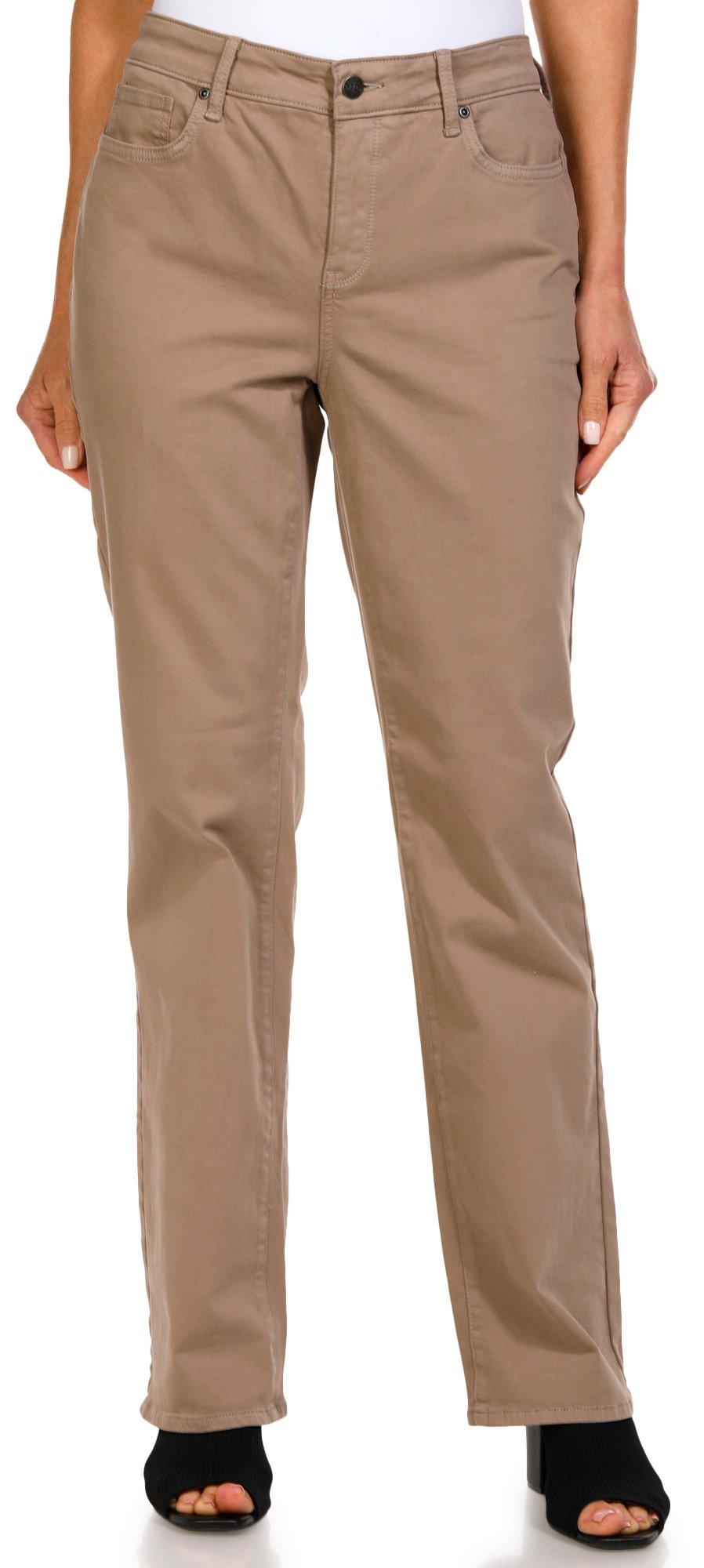 NYDJ Womens Marilyn Straight Leg Jeans