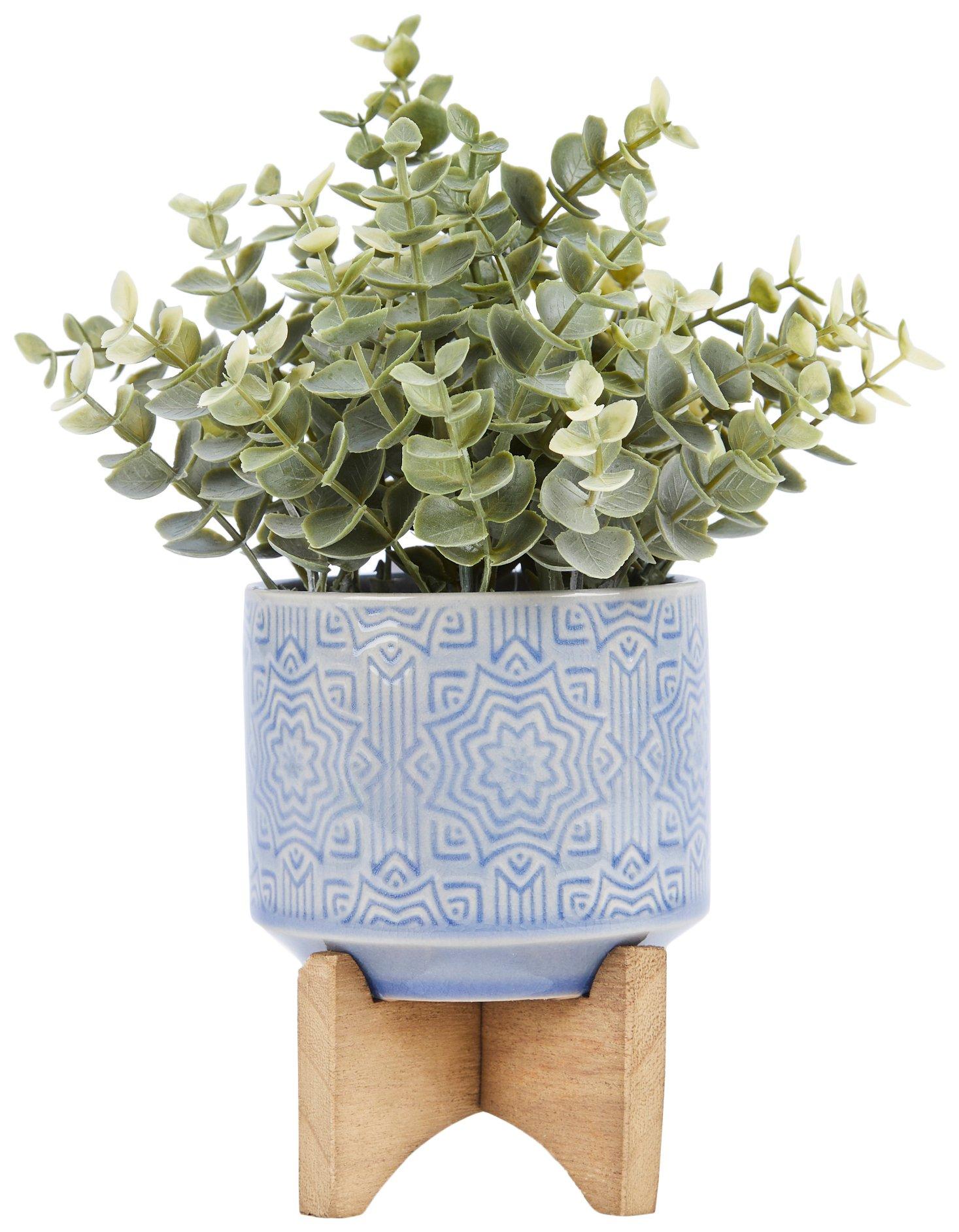 Flora Bunda 10 in Decorative Eucalyptus Plant