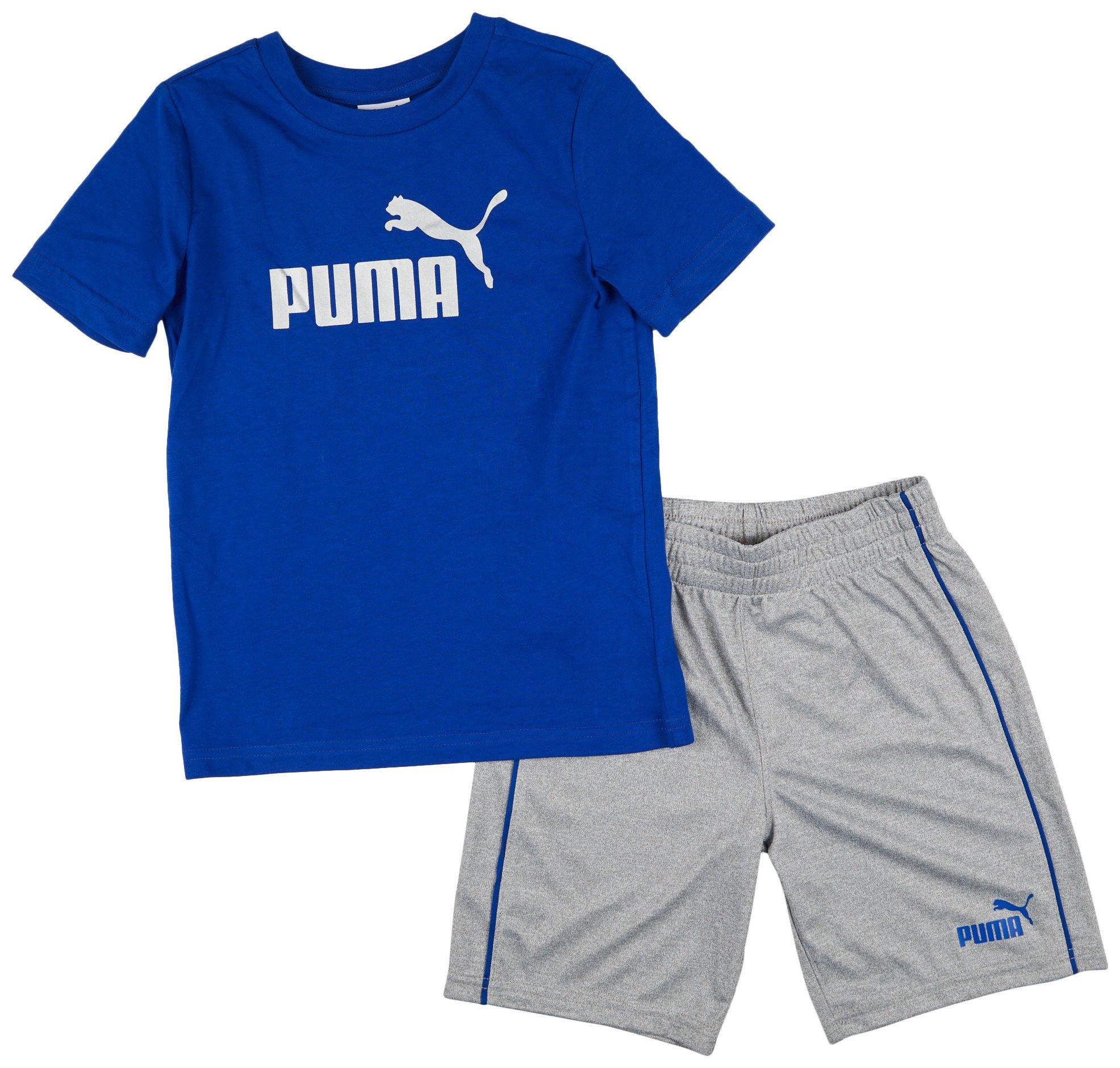 Puma Little Boys 2 Pc Shorts Set