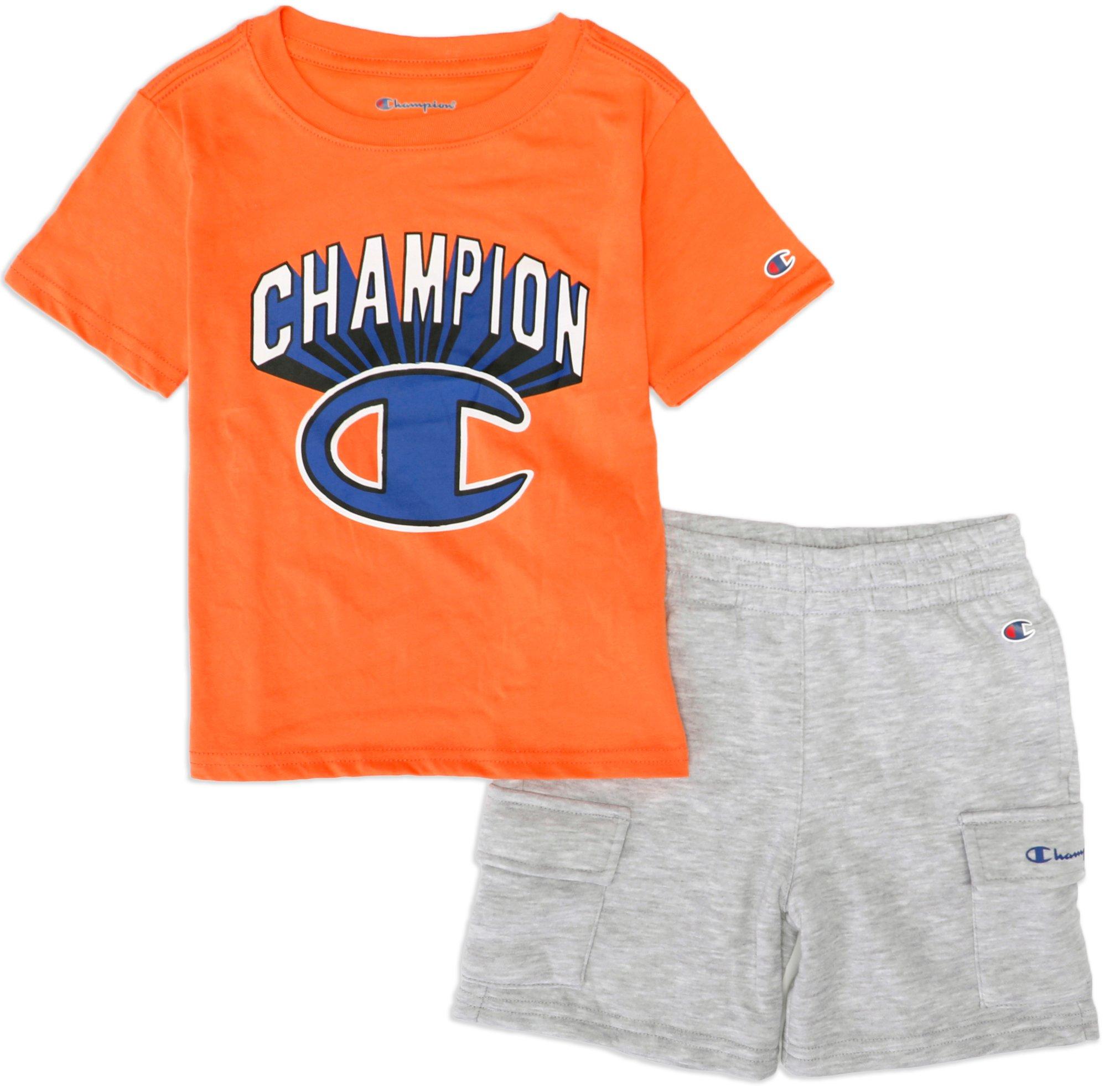Little Boys Active 2 Pc Shorts Set