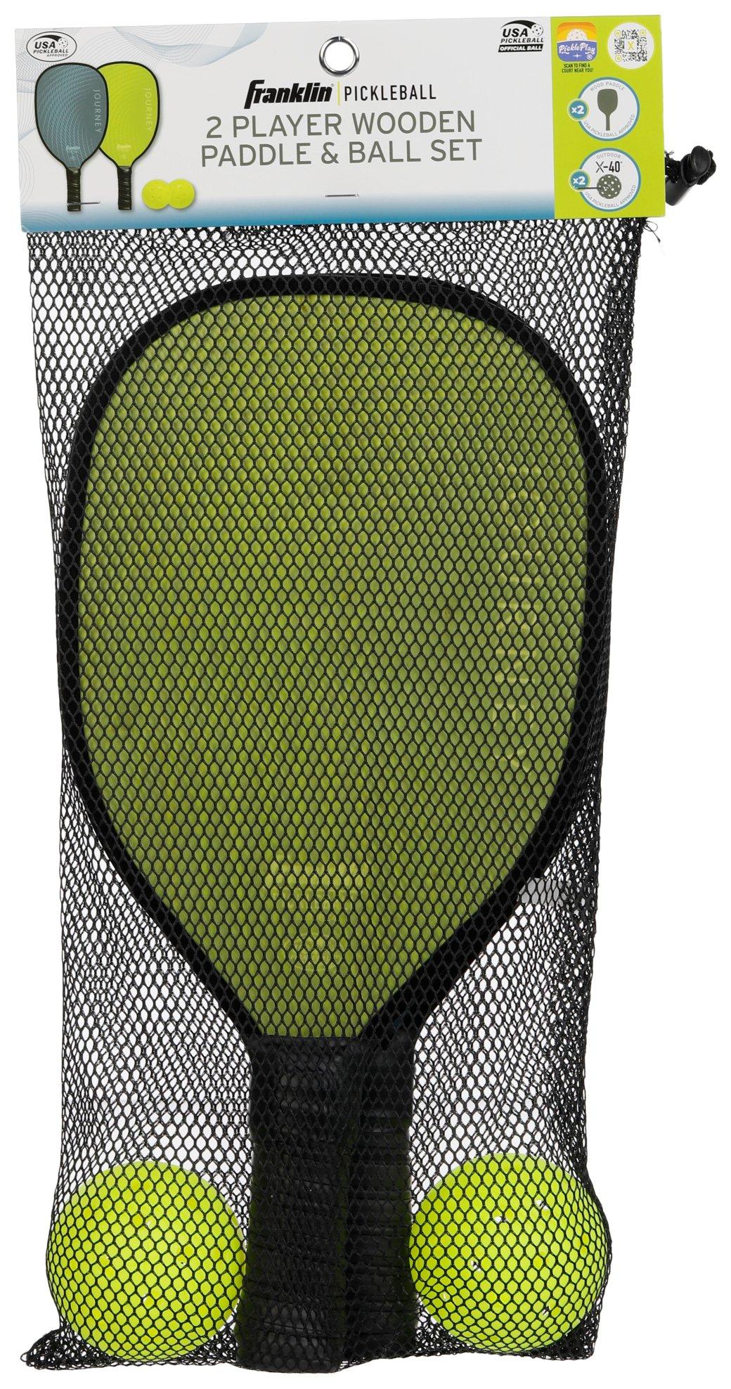Franklin Sports 4 pc 2 Player Pickleball Set