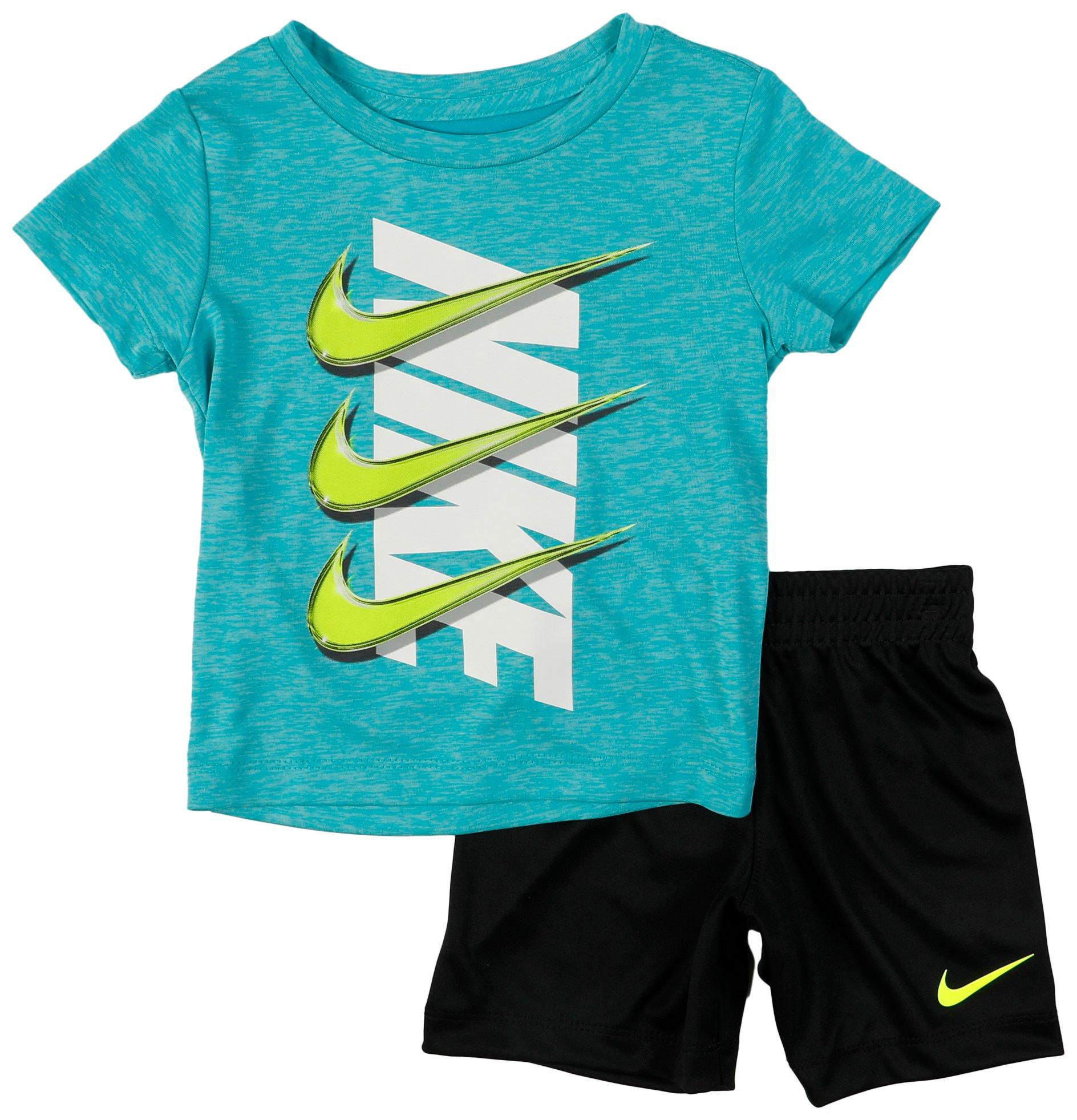 Nike Toddler Boys 2 Pc Shorts Set