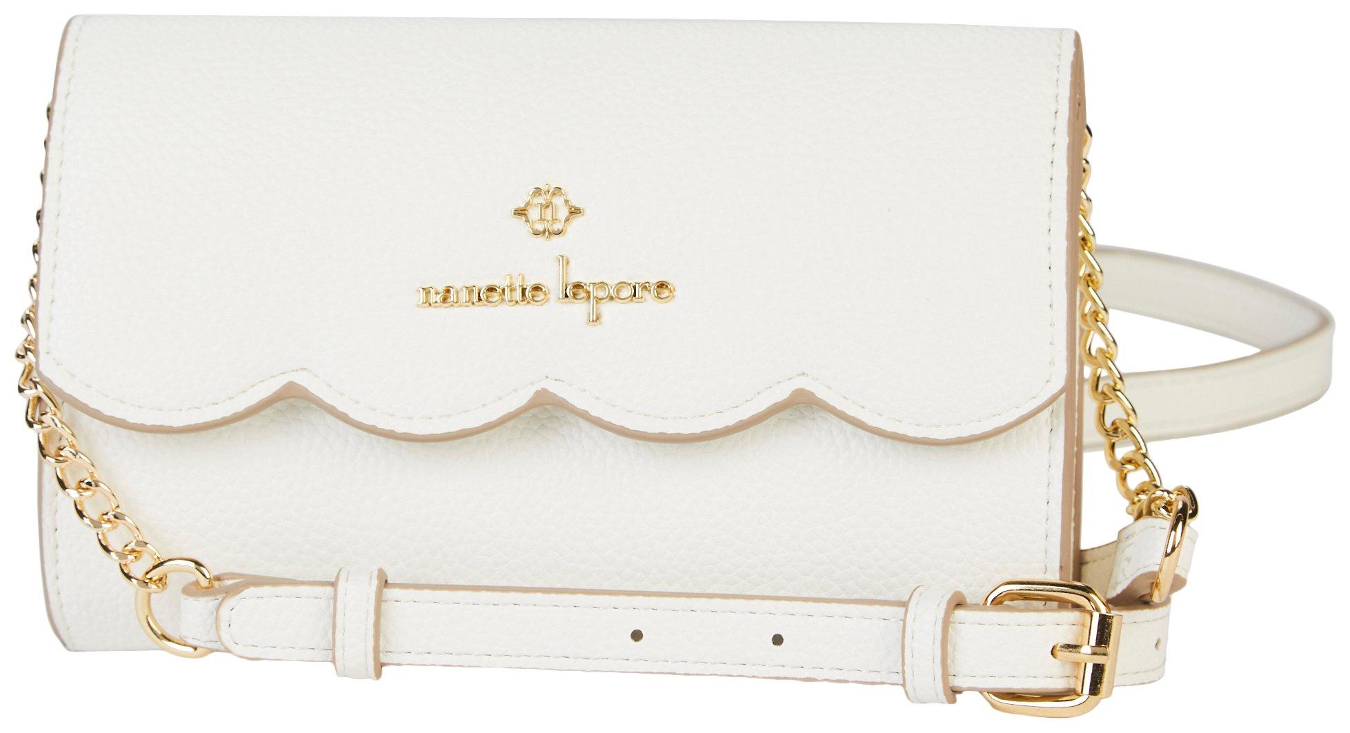Nanette Lepore Ruthie Scallop Flap Crossbody Bag