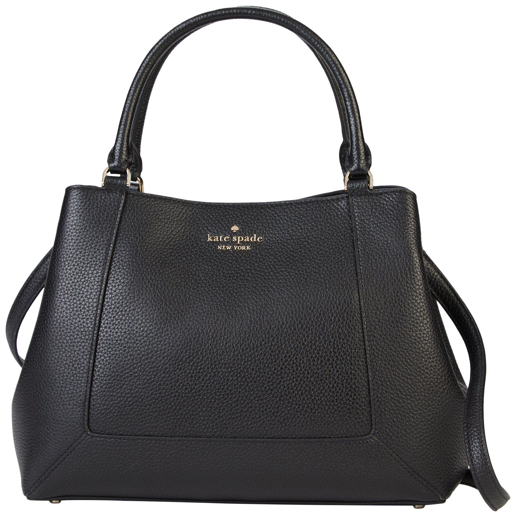 Kate Spade Lena Pebbled Leather Satchel Handbag