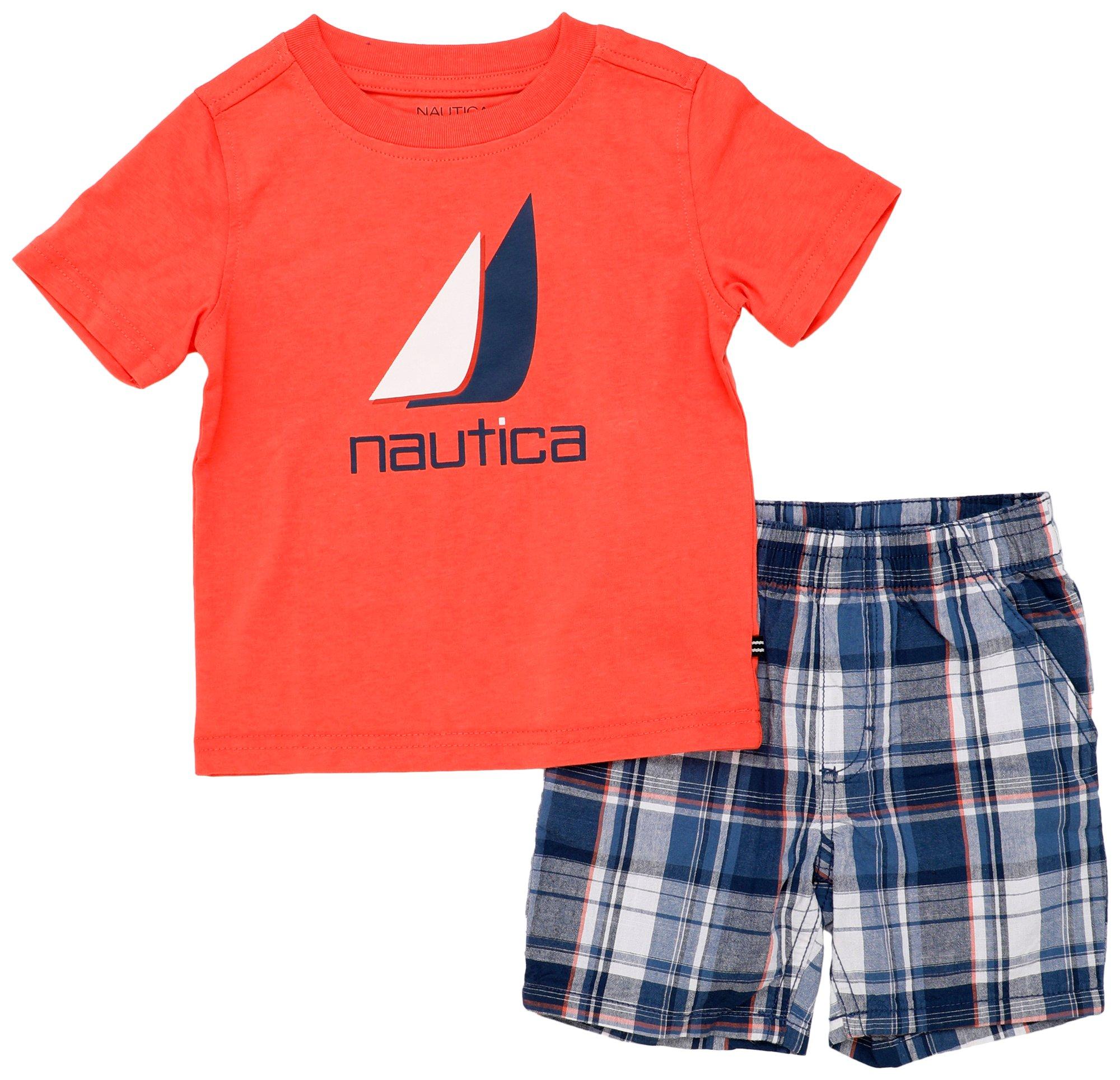 Nautica Toddler Boys 2 Pc Shorts Set