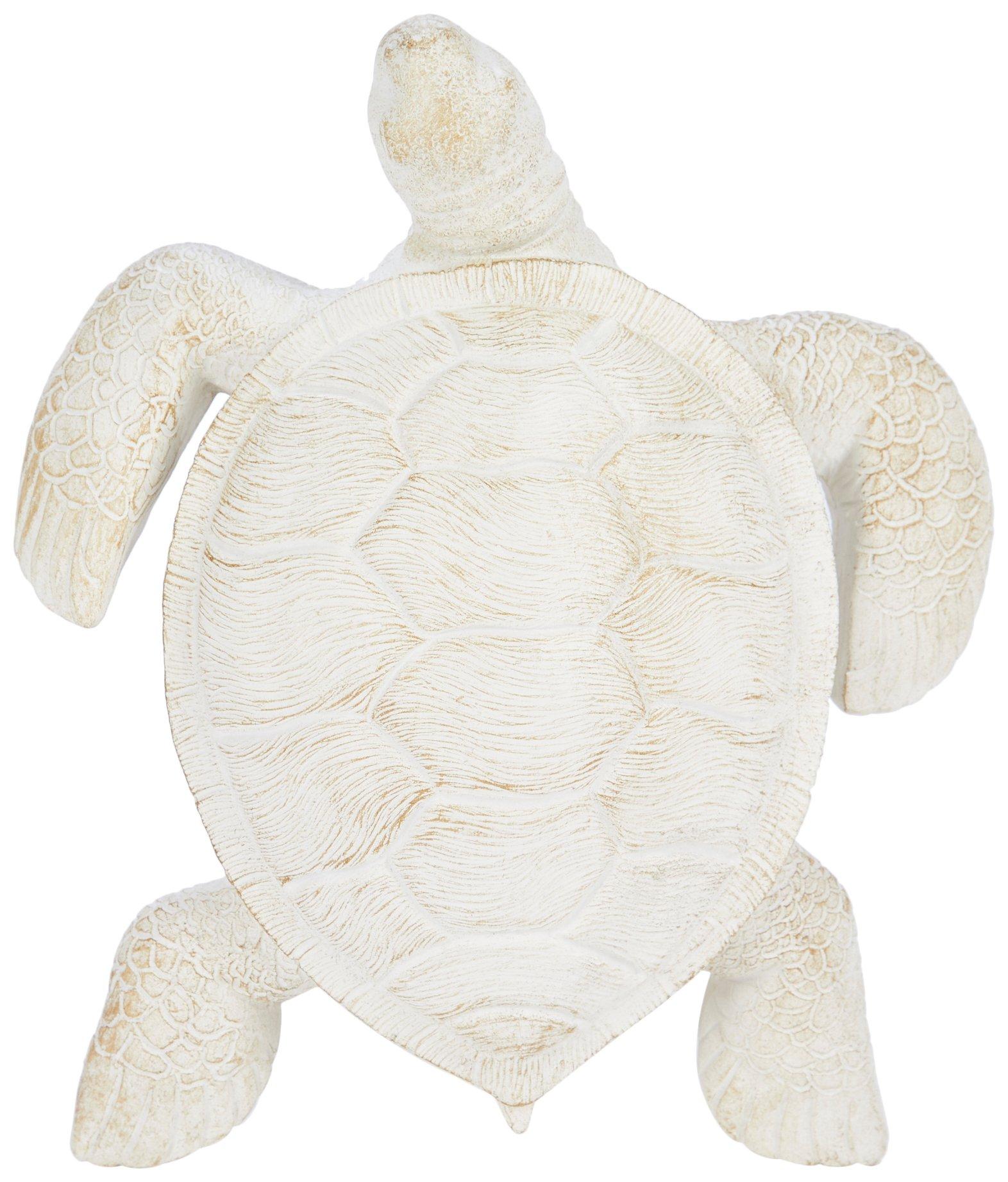 Sagebrook Home 9 1/2 in Resin Sea Turtle Home Accent