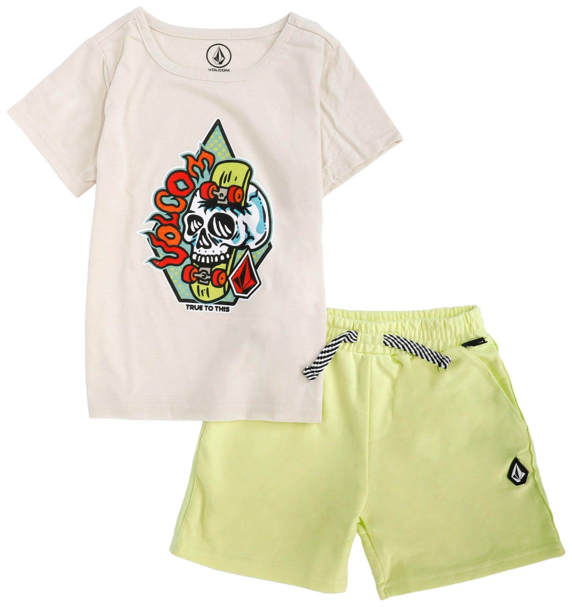 Volcom Toddler Boys 2 Pc Shorts Set