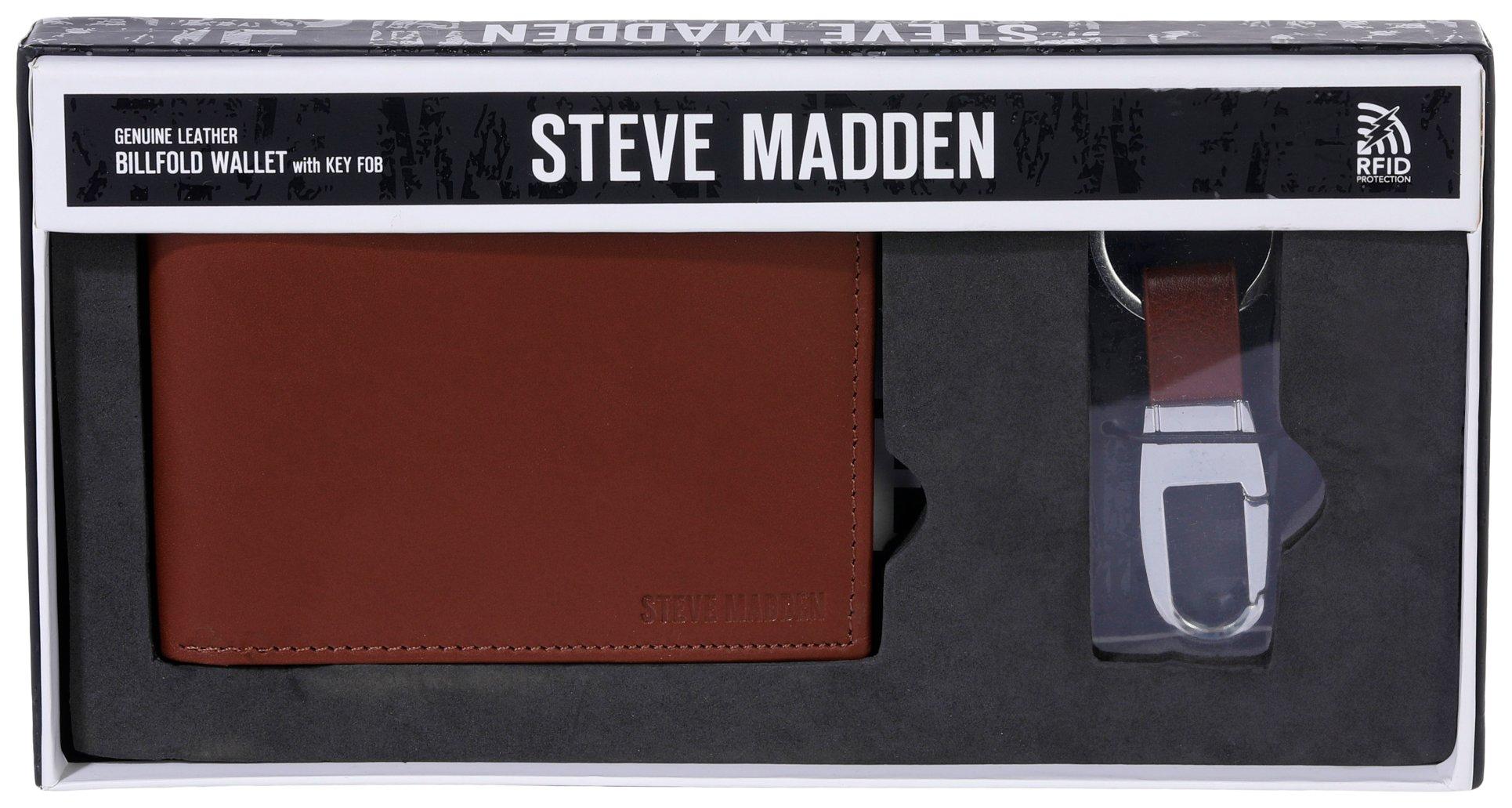 Steve Madden Mens Lea Billfold Wallet
