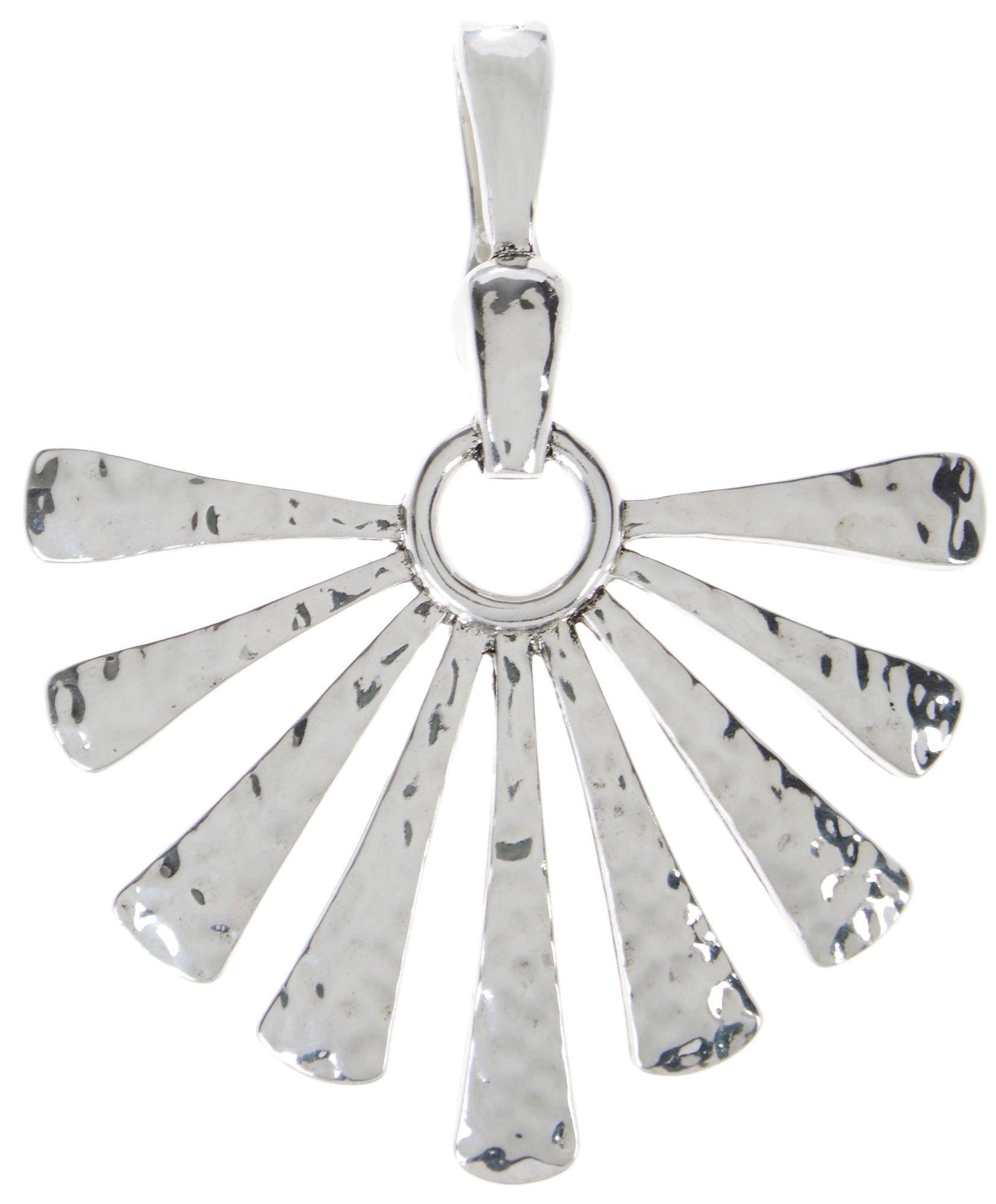 Wearable Art Silver Sunrays 2.5 In. Magnetic Enhancer