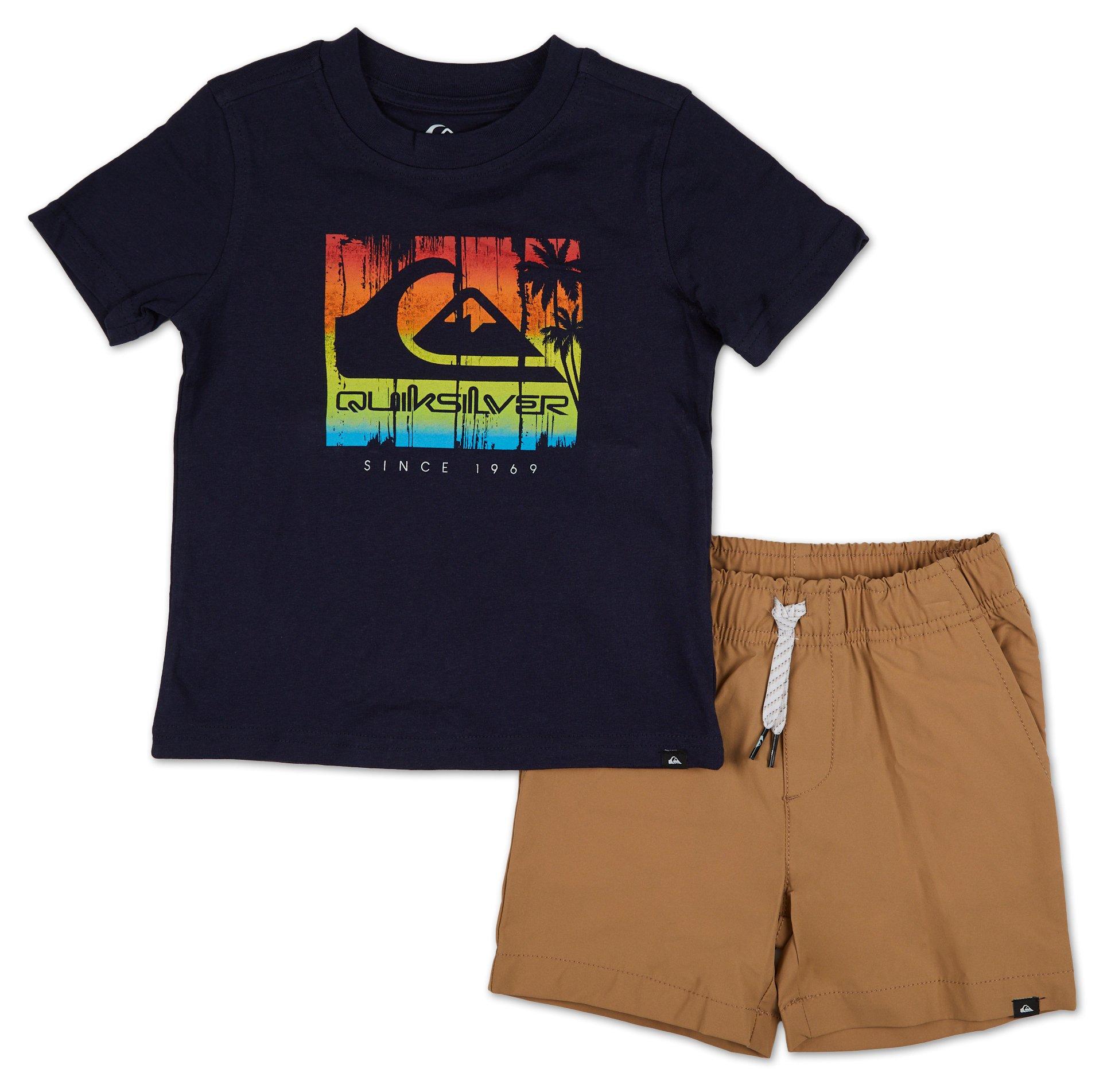 Toddler Boys 2 Pc Shorts Set