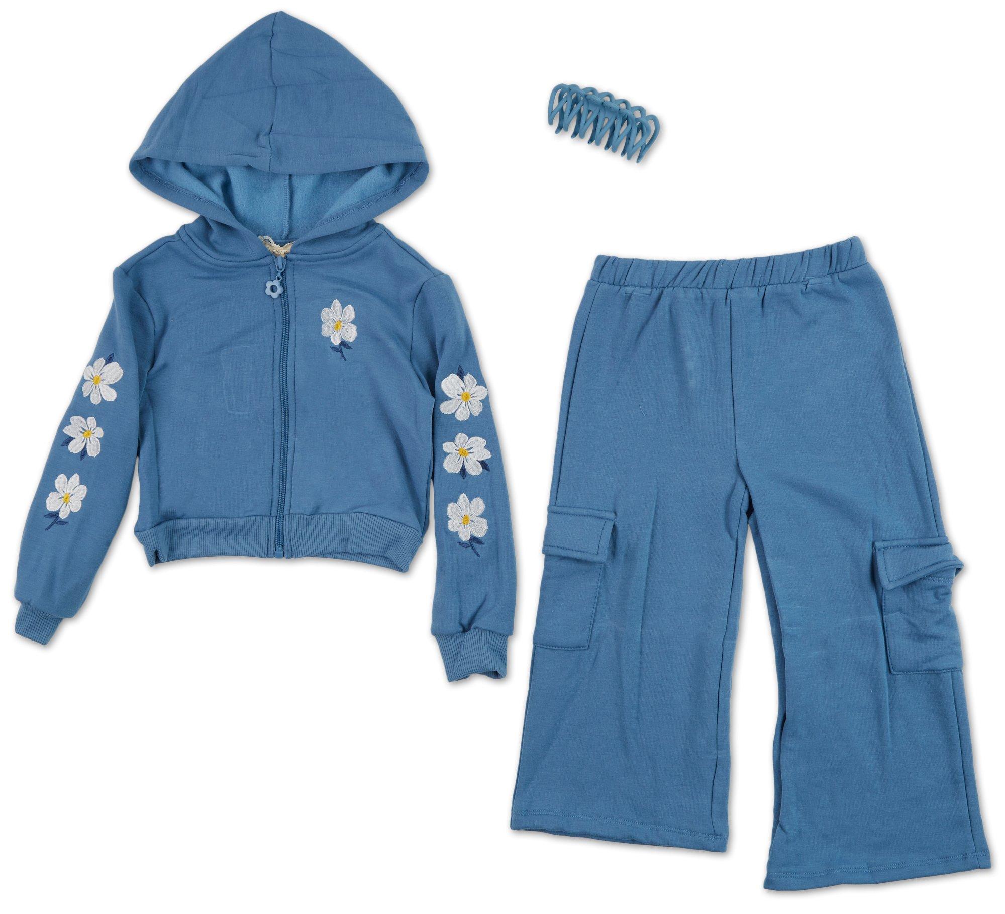 Toddler Girls 3 Pc Pants Set