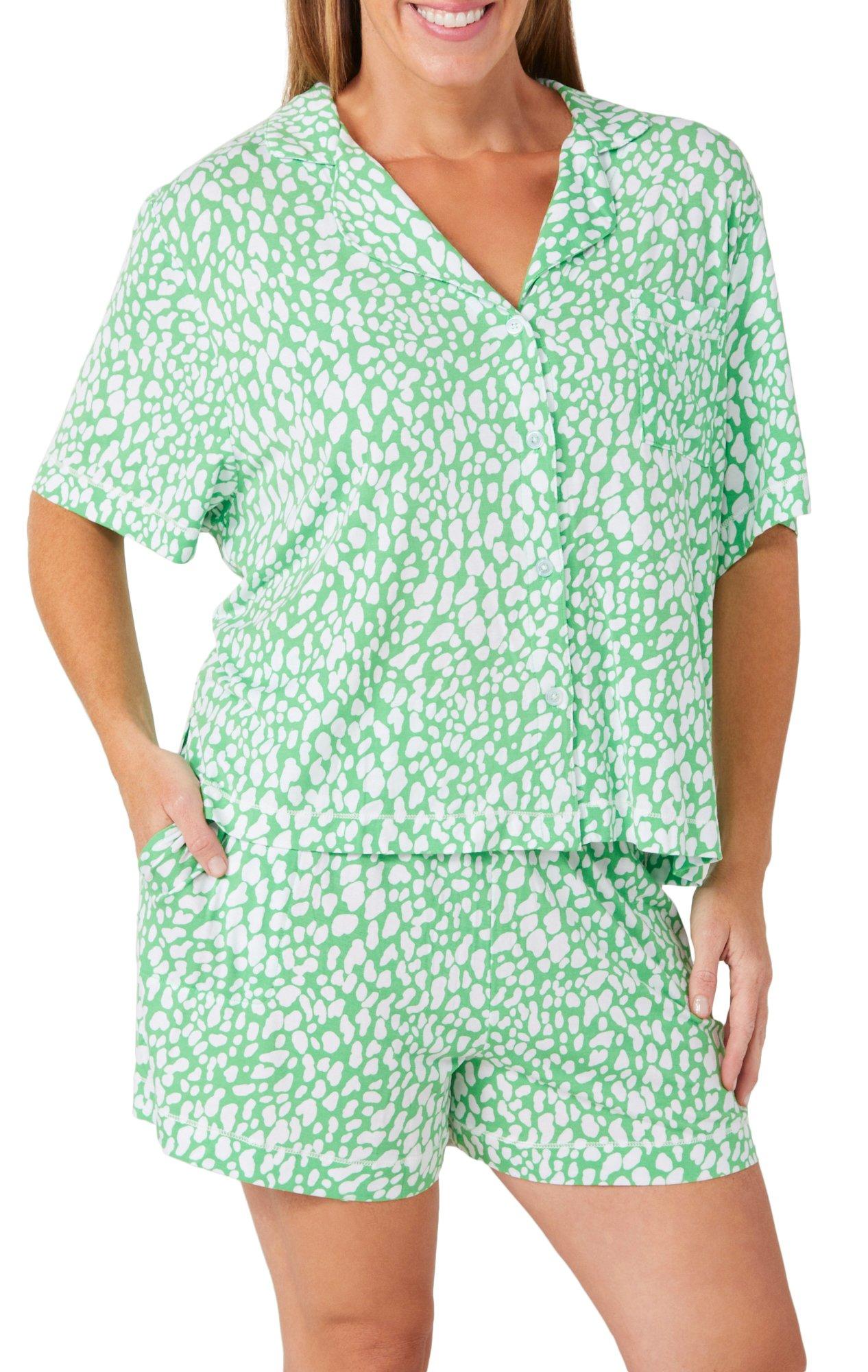 Sanctuary Womens Print 2 pc Pajama Set
