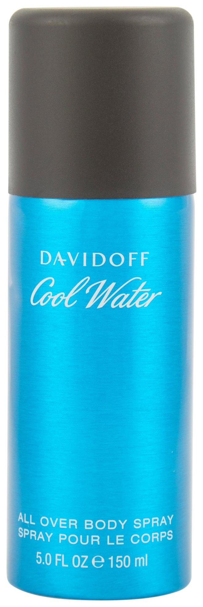 Davisoff Mens Cool Water All Over Body Spray, 5 Oz.