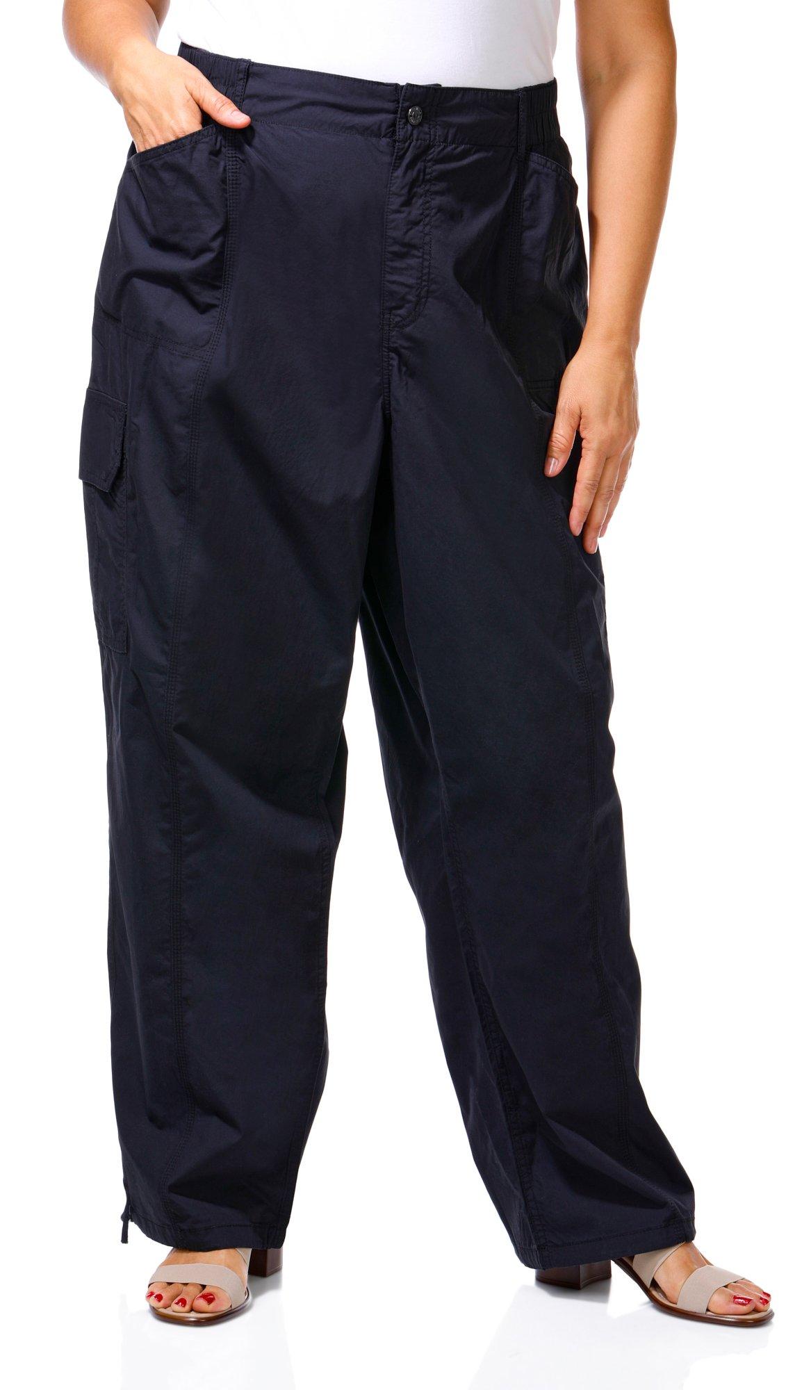 DKNY Plus High Waisted Cargo Pants