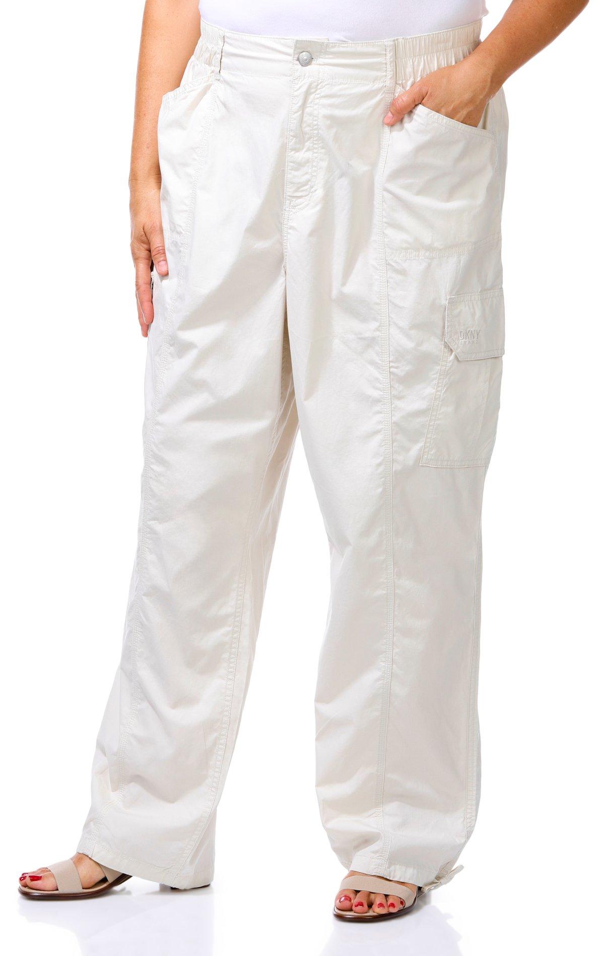 DKNY Plus High Waisted Cargo Pants