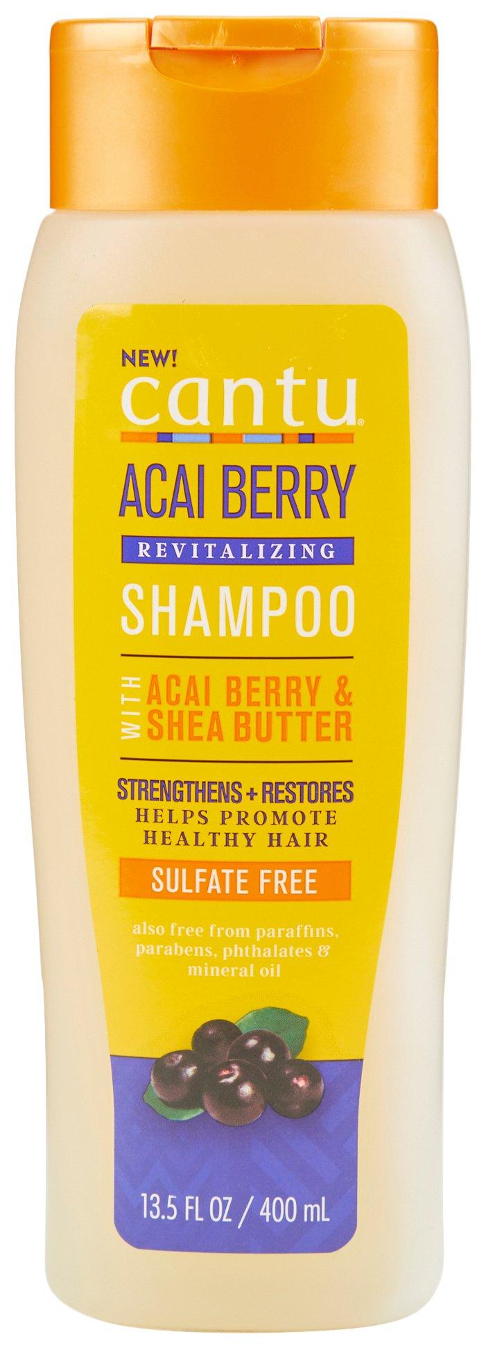 Cantu Acai Berry Revitalizing Shampoo, 13.5 oz