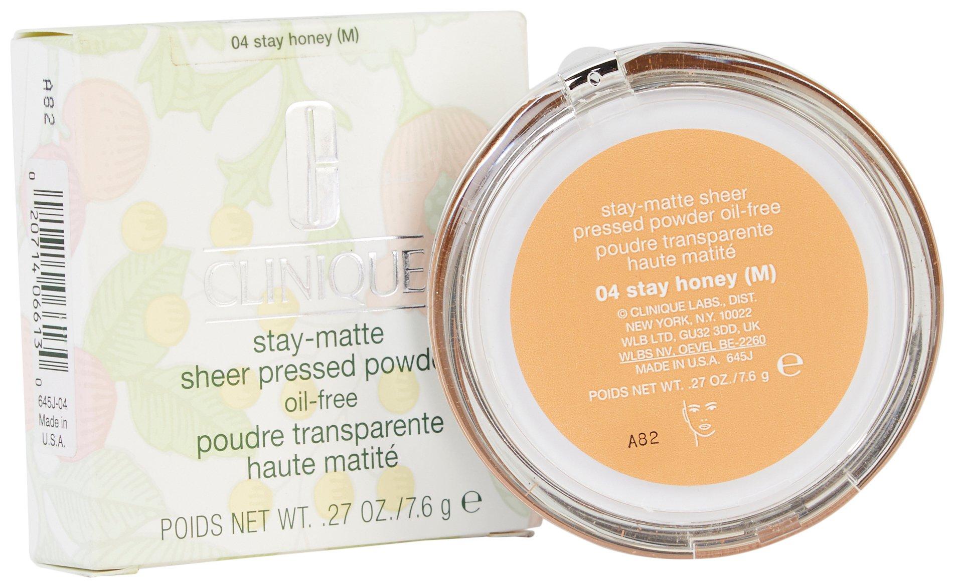Clinique Stay-Matte Sheer Pressed Powder Foundation