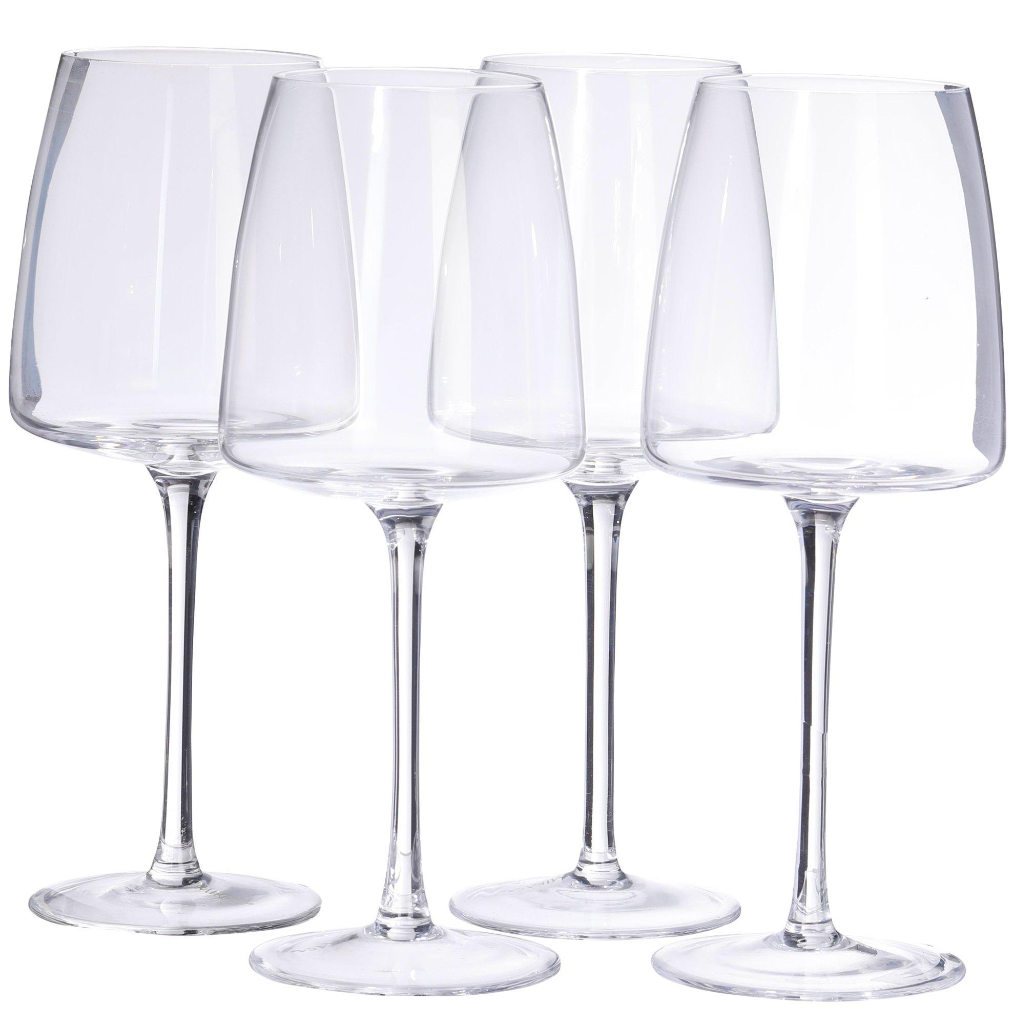 Mikasa Set of 4 Cora Red Wine Glasses 15 oz