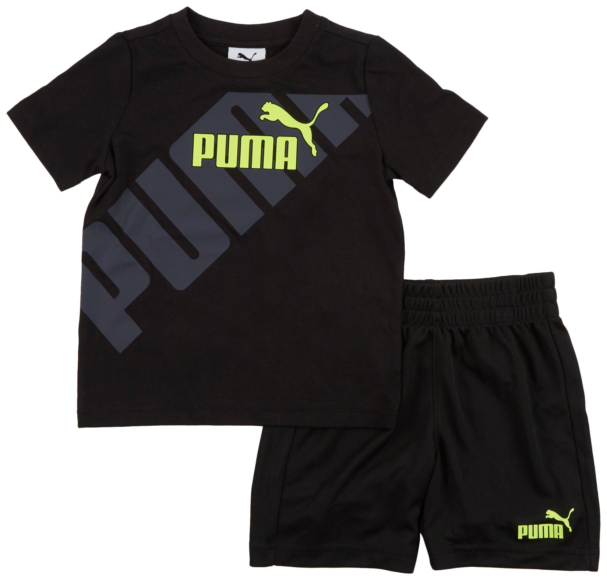 Puma Toddler Boys 2 Pc Shorts Set
