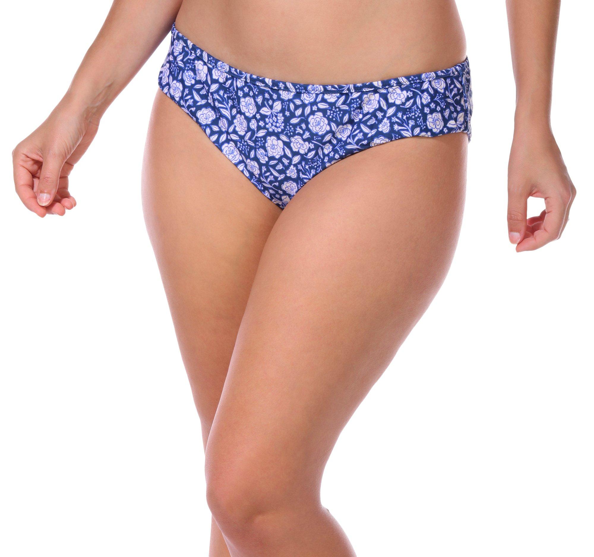 CUPSHE Womens Floral Print Swim Bottoms