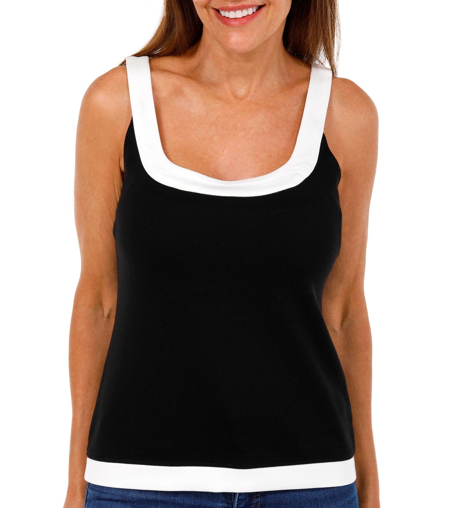 Nine West Women's Sleeveless Banded Top