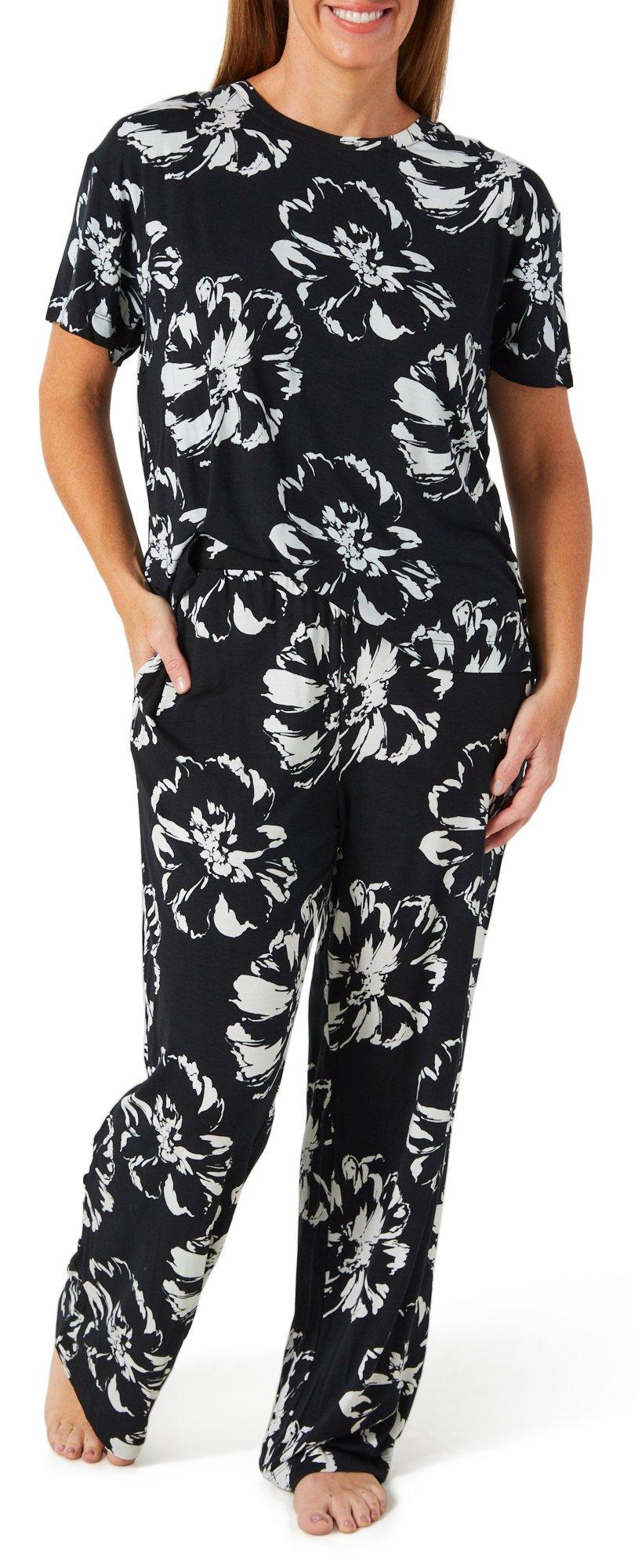 Sanctuary Womens 2 Pc Floral Sleepwear Set