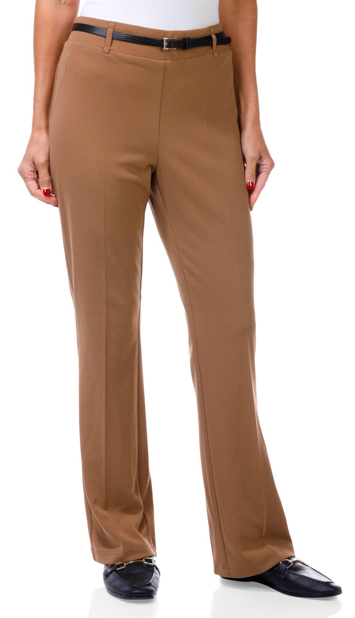 Women's Solid Wide Leg Pants